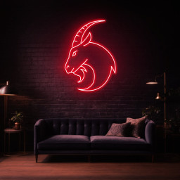 Taurus Neon Sign, Zodiac Horoscope LED Light, Taurus Wall Decor, Spiritual Gift for Taurus Lovers, Astrology Neon Light, Bar & Home Decor