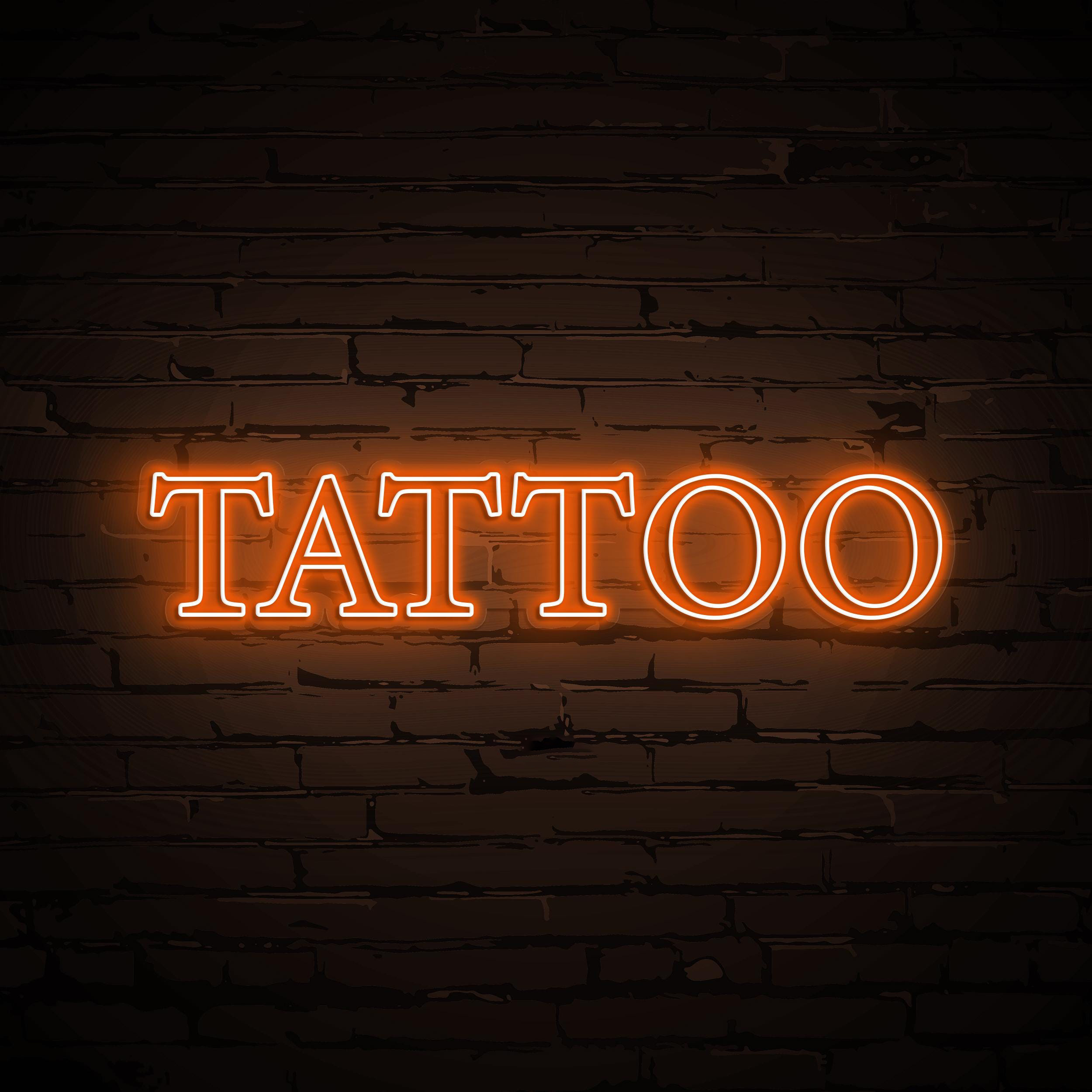 Tattoo Neon Sign, Tattoo LED Light, Tattoo LED Neon Art, Custom Tattoo Neon Sign, Tattoo Artist Room Wall Decor, Tattoo Studio Wall Decor