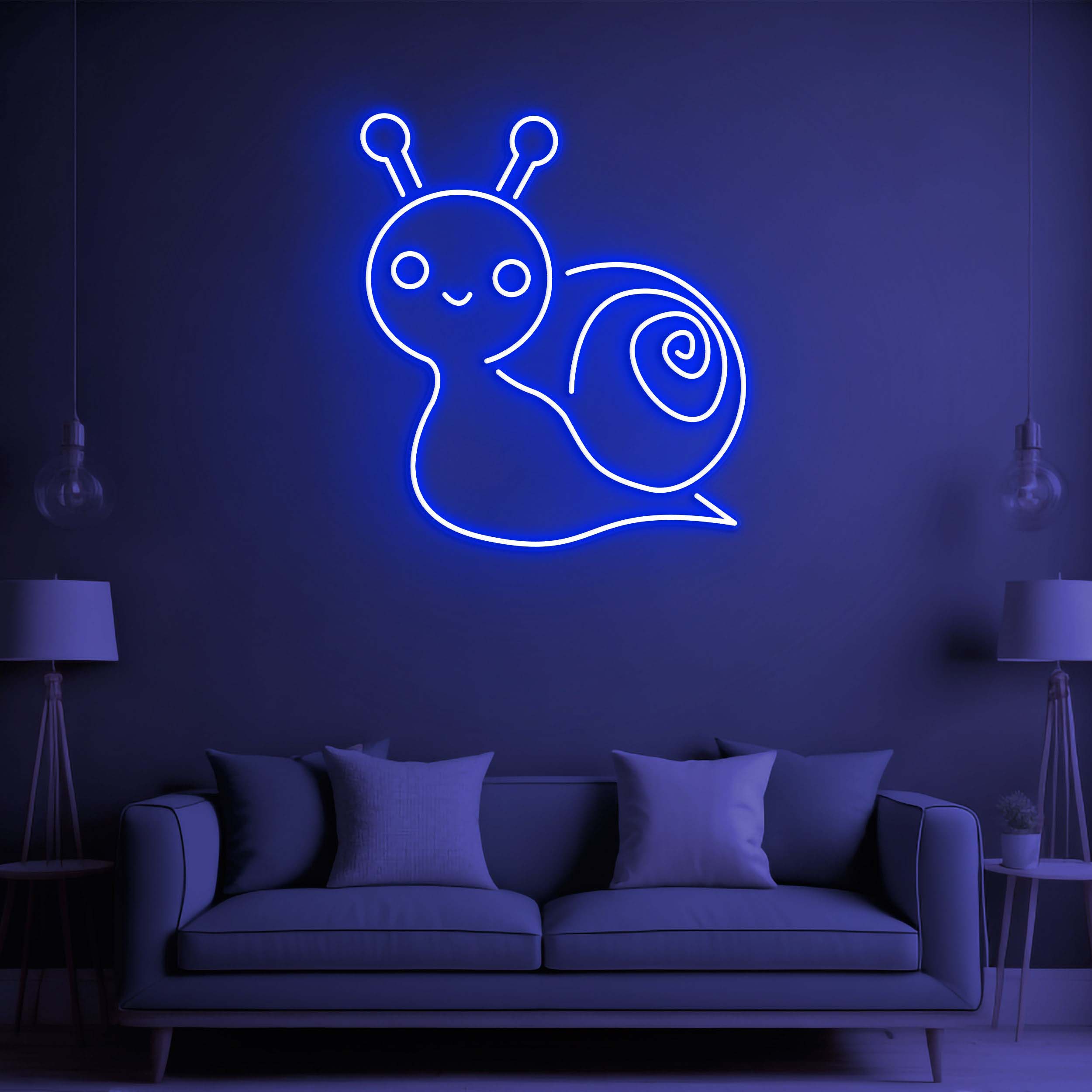 Snail Neon Sign, Cute Snail LED Neon Light, Snail Neon Art, Snail Wall Decor for Bedroom and Game Room, Snail for Wall Decoration and Gifts