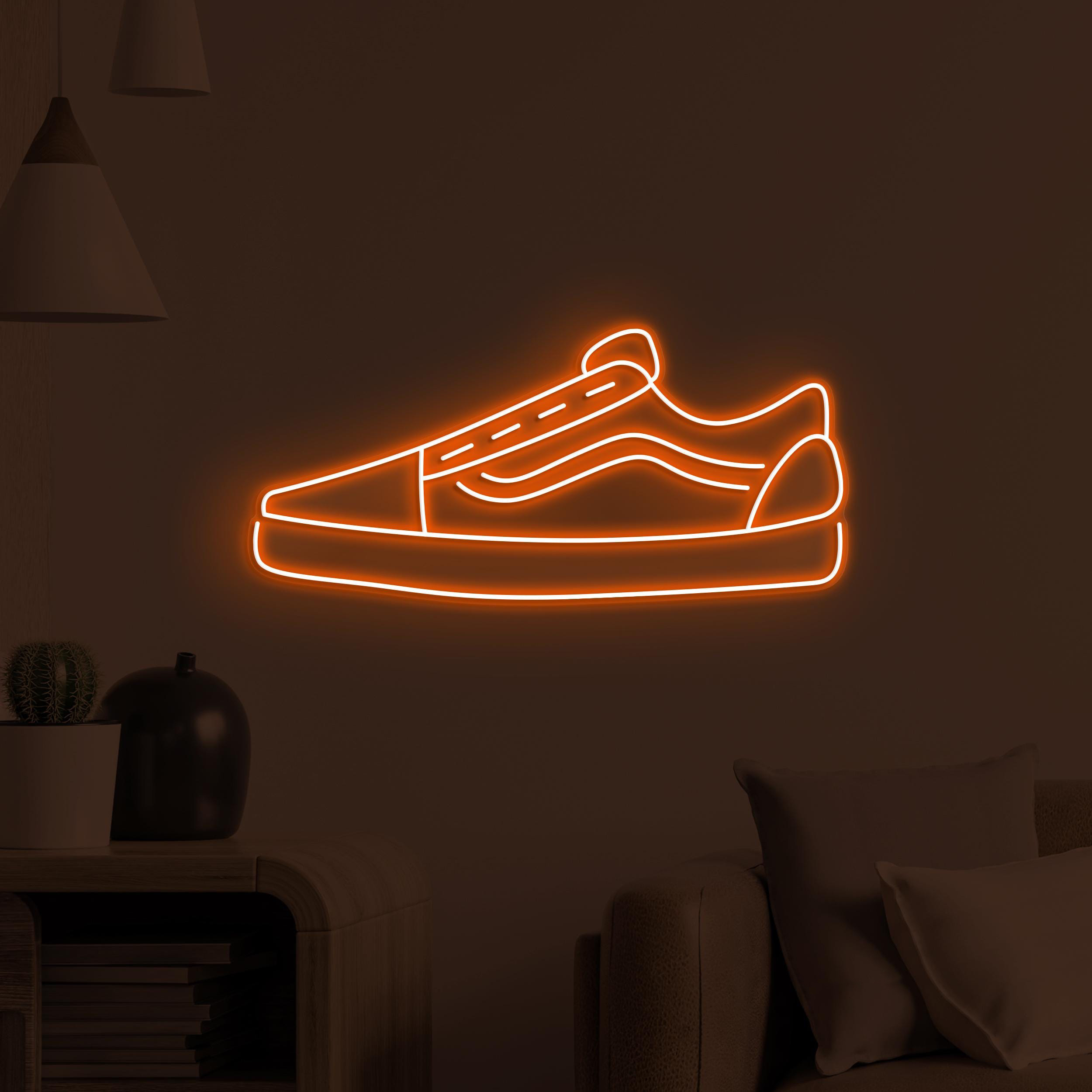 Sneaker Neon Sign, Sneaker LED Light, Home Wall Art, Boot Shop Decor, Skate Shoe Neon Light, Personalized Neon Sign, Led Neon Art, Gift