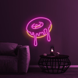 Donut Neon Sign, Donut LED Sign, Yummy Donut Wall Decor, Dessert Shop Art, Donut Cafe Wall Art, Kitchen Decor, Party Decor, Donut Lover's