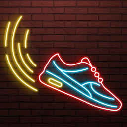Running Shoe Neon Sign, Running Shoe LED Light, Sports Shoes Wall Art, Home Wall Decor, Shoe Shop Neon Light, Sports Lover Gift, Custom Sign