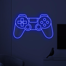 Game Console Neon Sign, Gamepad LED Light, Game Room Wall Decor, Game Controller Neon Light, Game Zone Neon Sign, Kids Room Wall Light, Gift