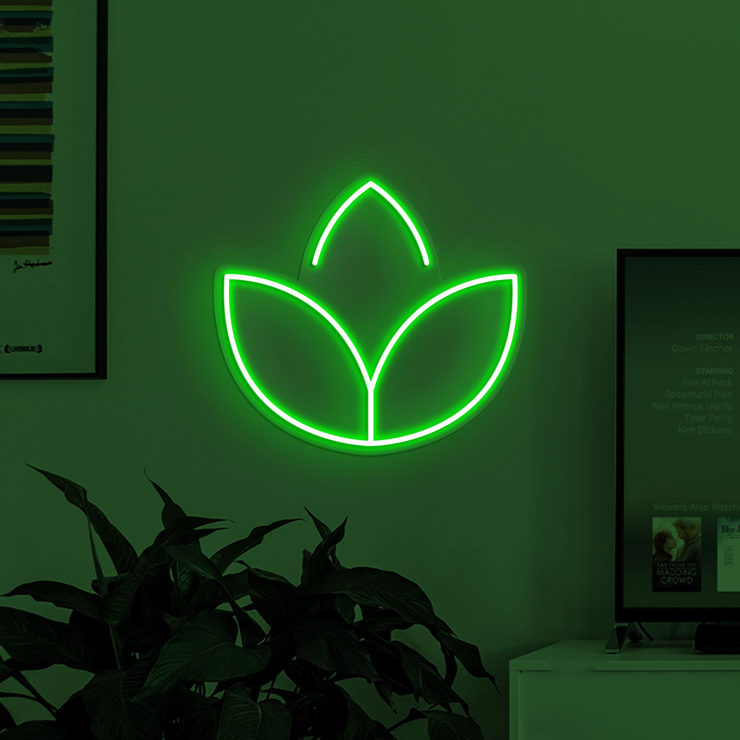 Tulip Neon Sign, Tulip LED Light, Tulip Flower Wall Art, Neon Art Decor for Home, Party and Birthday, Gift for Couple, Wedding Neon Light
