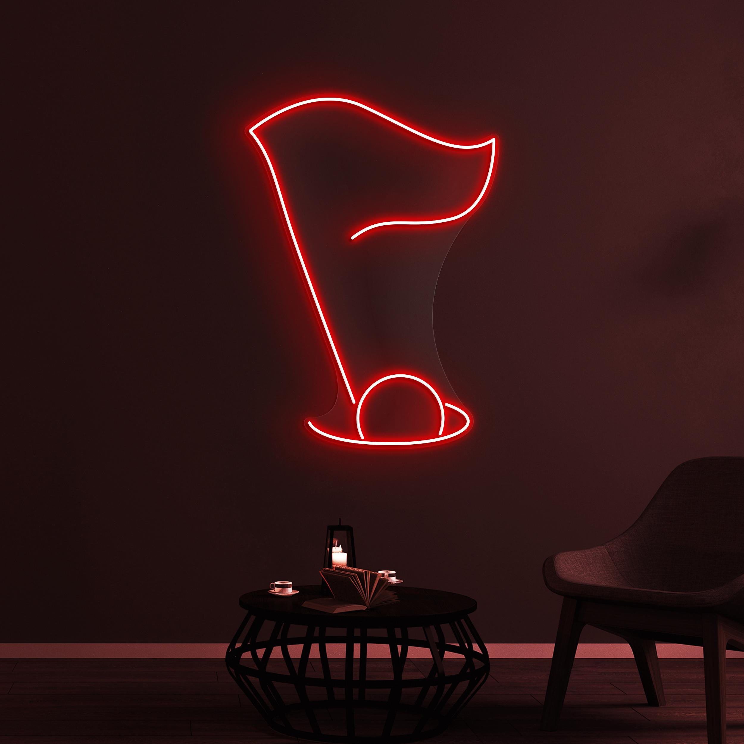 Golf Flag Neon Sign, Golf Flag LED Light, Golf Flag Wall Decor, Golf Club Neon Sign, Game Room Wall Art, Led Neon Art, Golf Lover Gift
