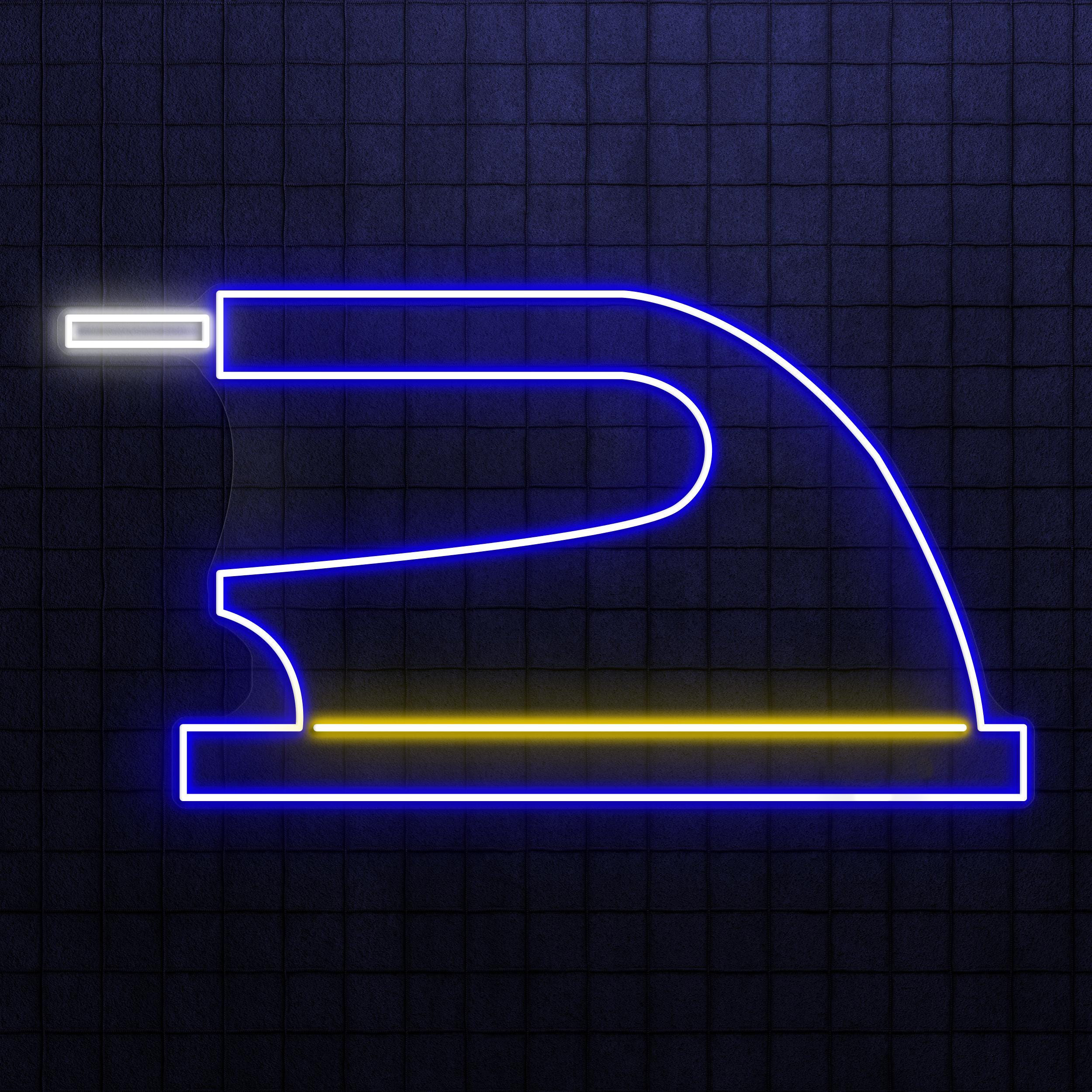 Iron Neon Sign, Iron LED Light, Electric Iron Wall Decor, Laundry Press Wall Art, Electronics Shop Neon Light, Dry Clean Shop Neon Decor