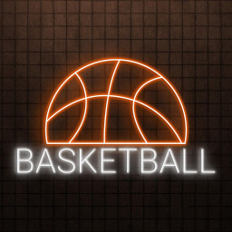 Basketball Neon Sign, Basketball LED Light, Basketball Logo Wall Decor, Hobby Wall Art, Basketball Lover Birthday Gift, Game Room Neon Light