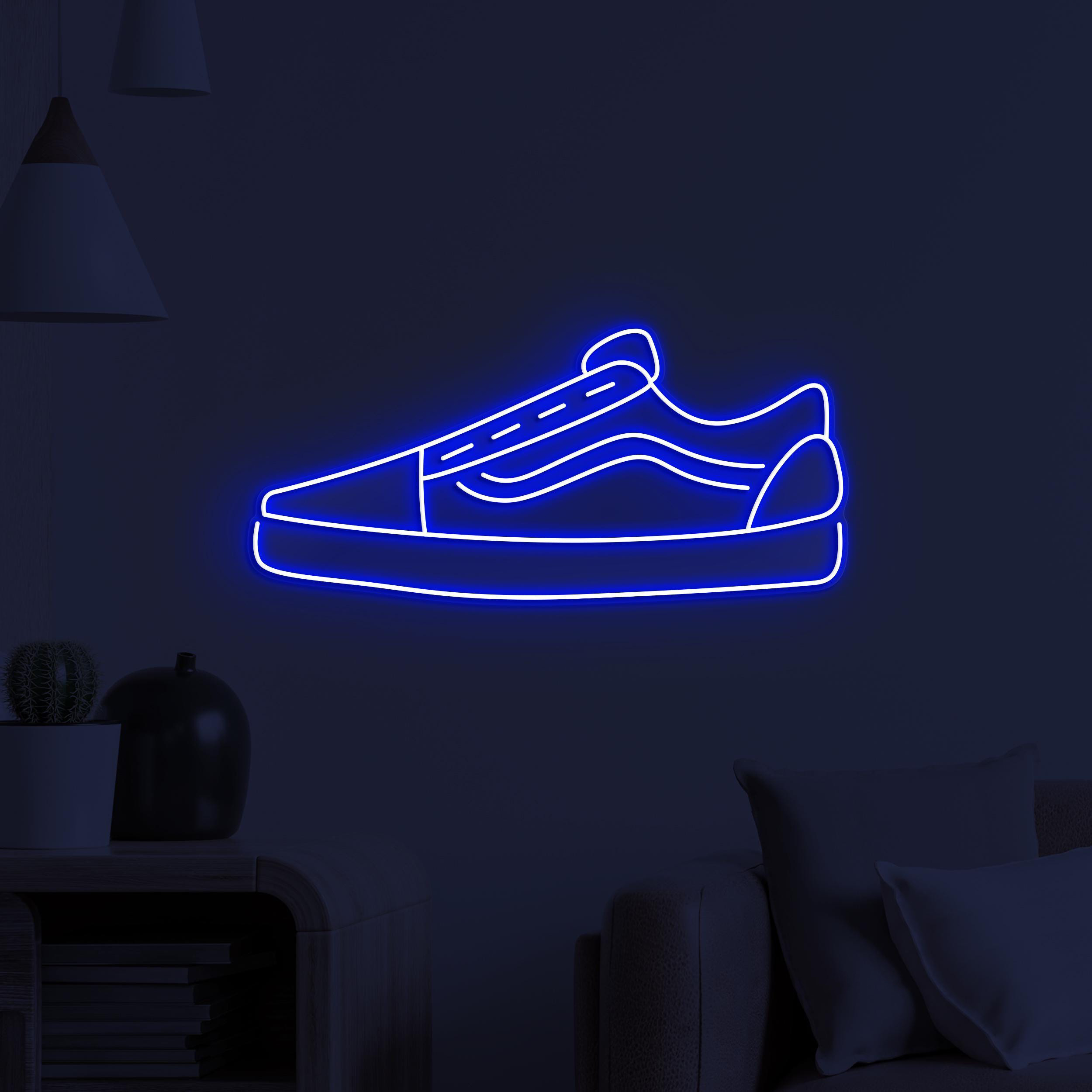 Sneaker Neon Sign, Sneaker LED Light, Home Wall Art, Boot Shop Decor, Skate Shoe Neon Light, Personalized Neon Sign, Led Neon Art, Gift