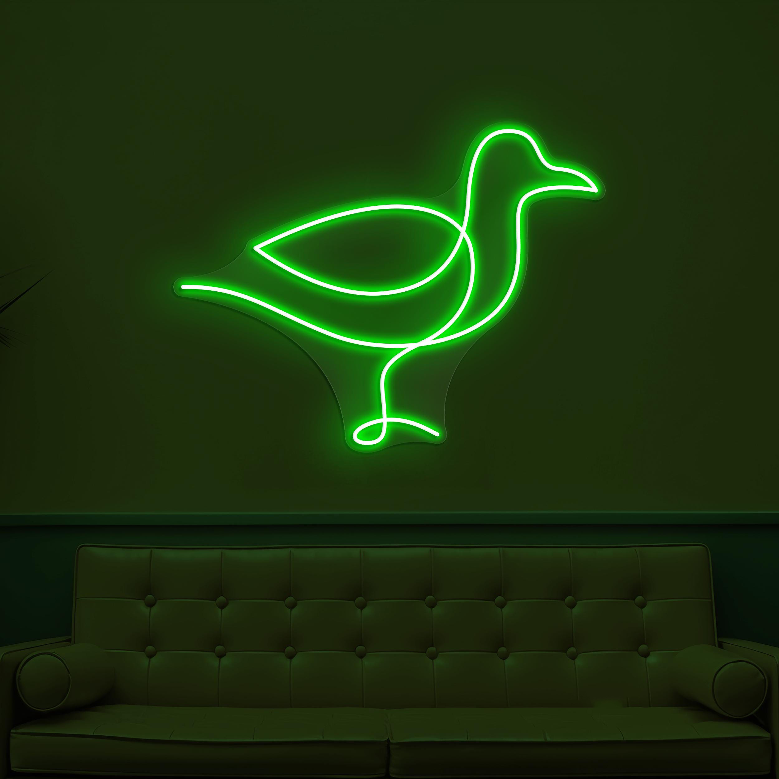 Seagull Neon Sign, Seagull LED Light, Beach Wall Decor, Home Wall Art, Kids Room Neon Light, Custom Sign, Birds Shop Decor, Birds Lover Gift