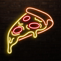 Pizza Neon Sign, Pizza LED Light, Pizza Shop Wall Decor, Home and Kitchen Wall Art, Pizza Slice Neon Light, Restaurant Neon Art, Pizza Lover