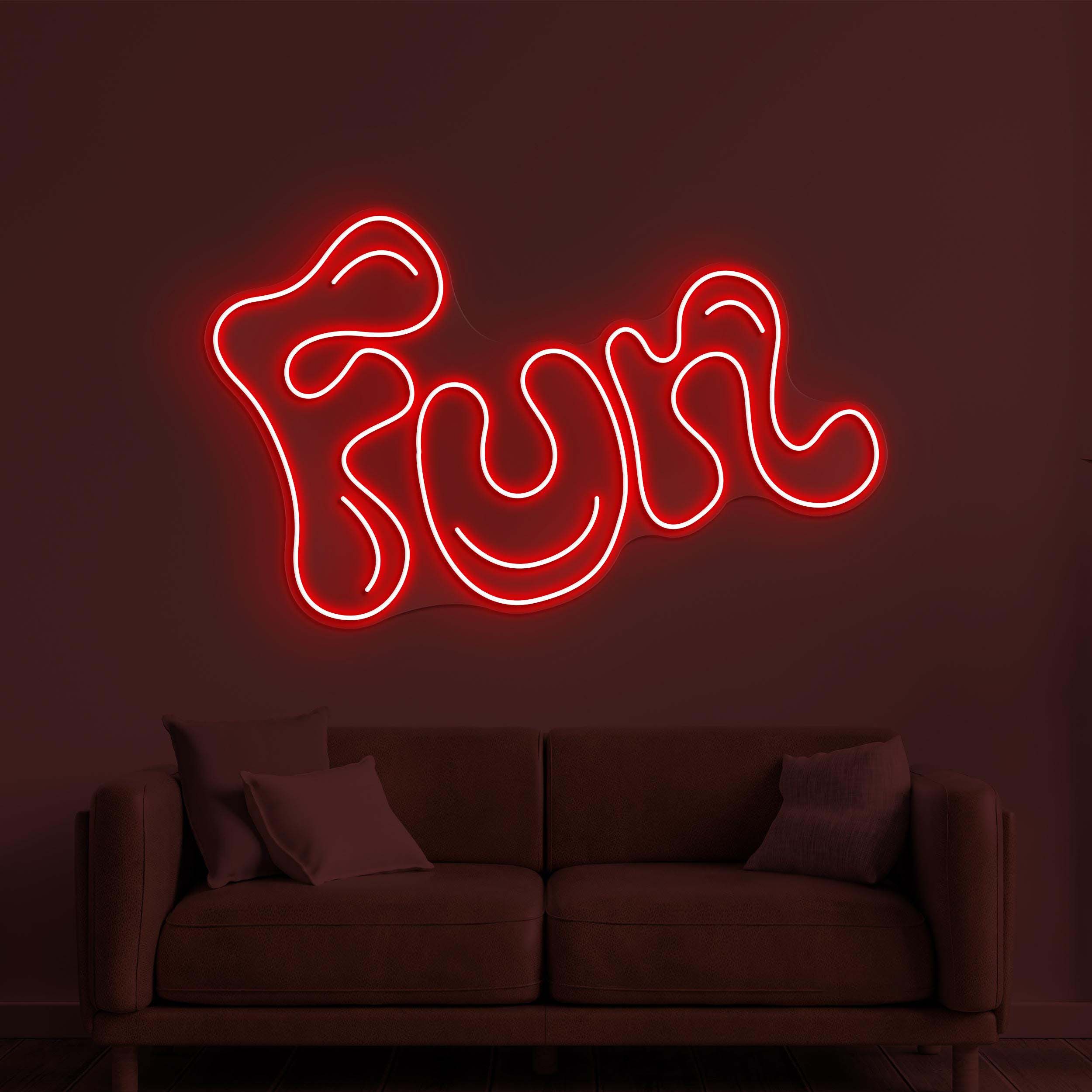 Fun Neon Sign, Fun LED Light, Party Wall Decor, Wedding Party Wall Art, Home, Room, Birthday & Party Decor, Personalized Fun Neon Sign, Gift