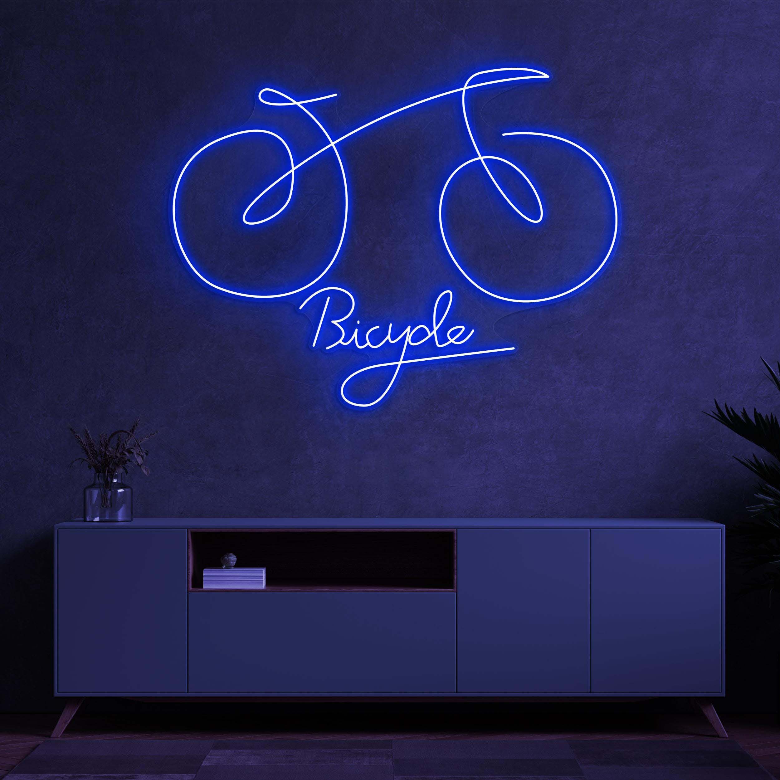 Bicycle Neon Sign, Bicycle LED sign, Bicycle LED Art, Garage neon sign, Mountain Bike Wall Art, Mancave LED Light, Decor for Kids room, Shop
