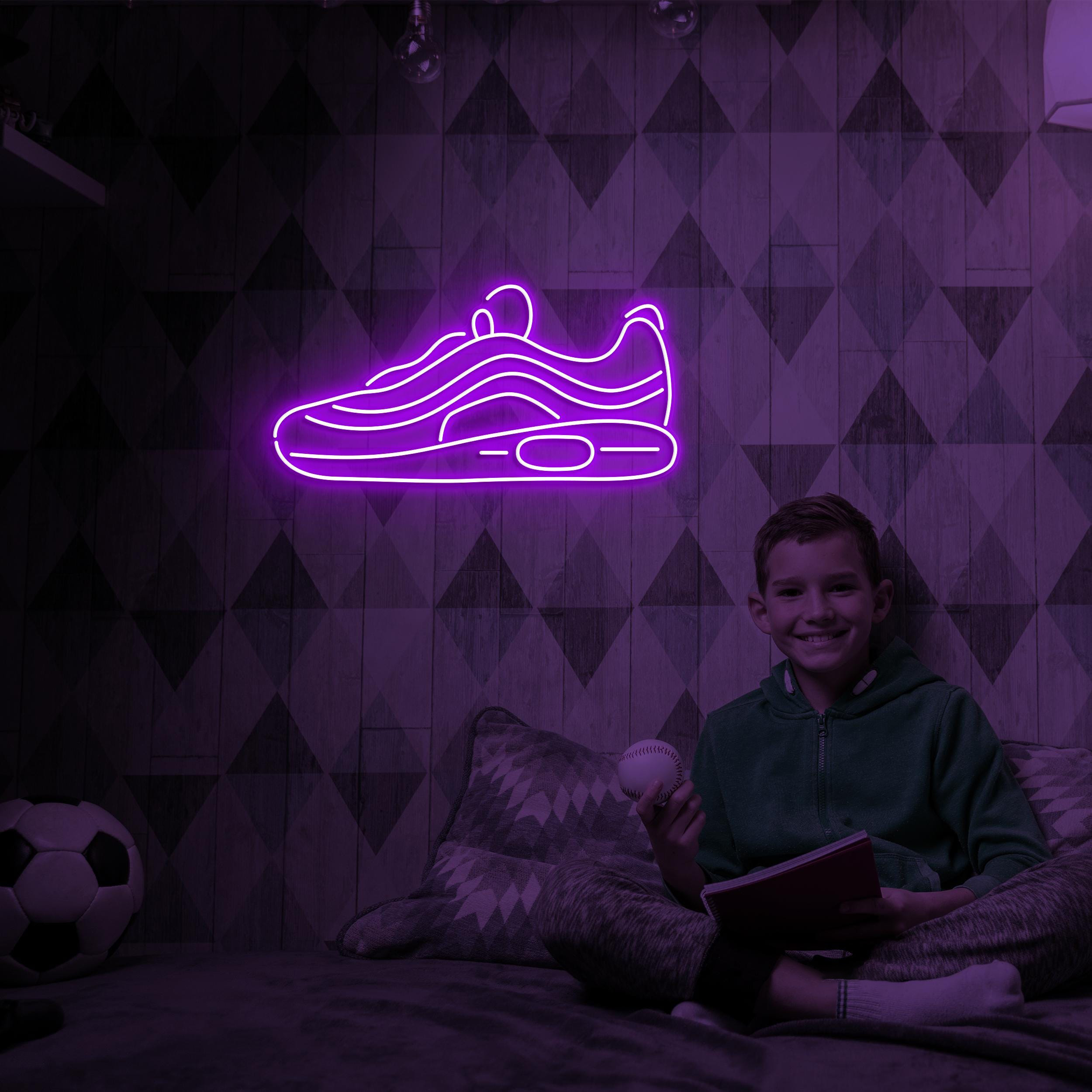 Sneakers Neon Sign, Sneakers LED Light,  Shoe Wall Decor, Sneakers Shop Decor, Sports Shoe Decor, Sports Lover Gift, Business Logo Sign