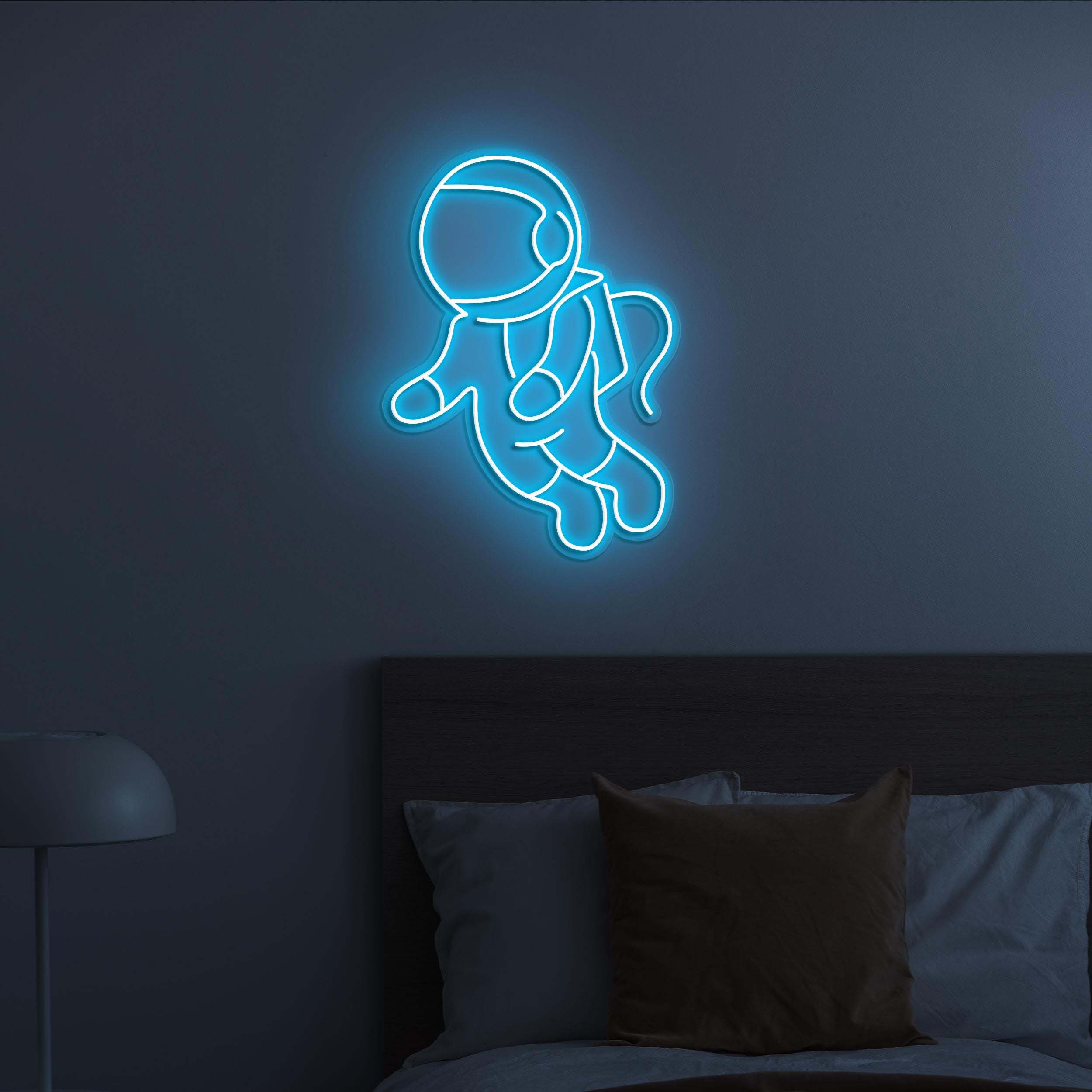 Astronaut Neon Sign, Astronaut Neon Light, Astronaut LED Neon Art, Decor for Home, Custom Astronaut Neon Sign, Gaming and Kids Room Decor