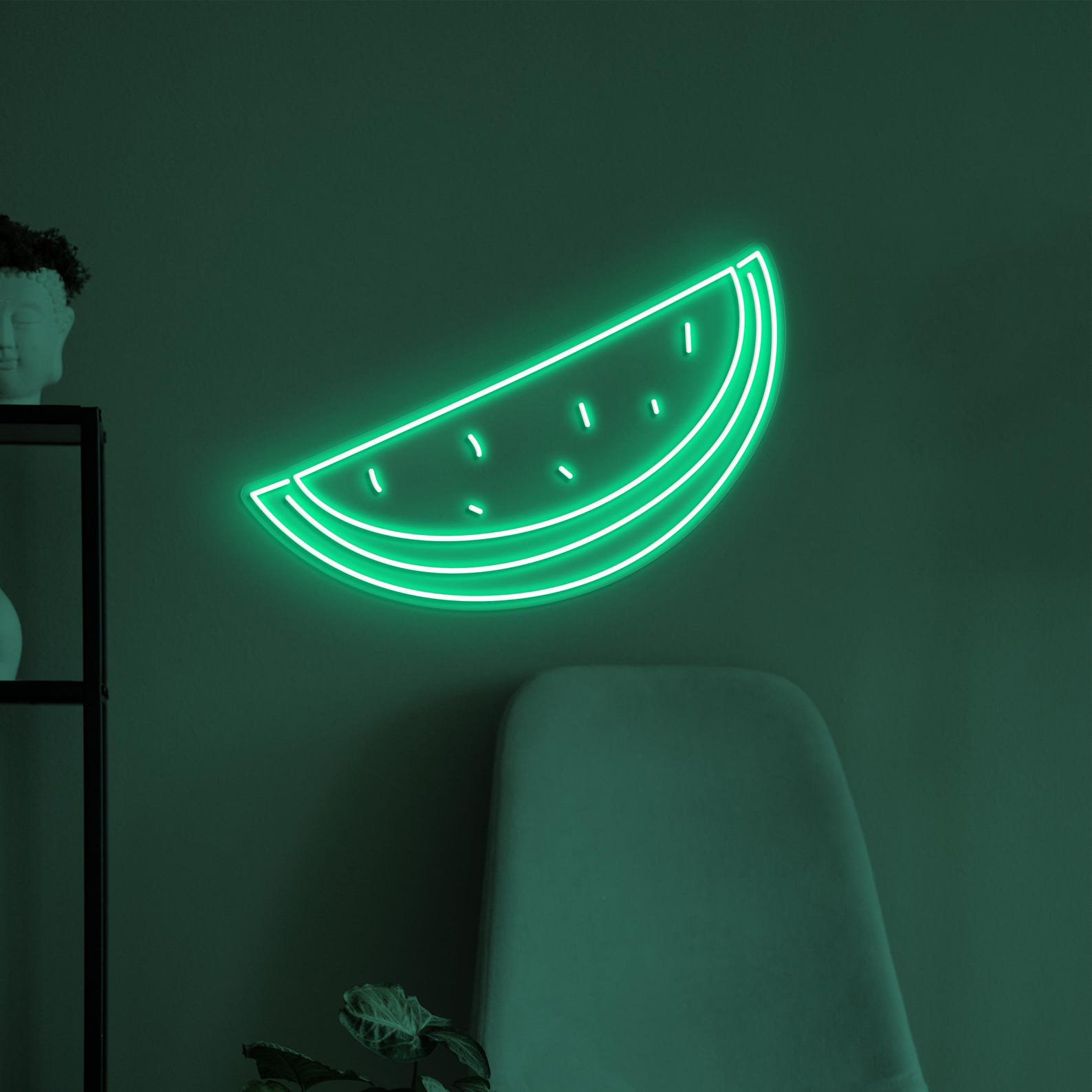 Watermelon Slice Neon Sign, Watermelon LED Light, Fruit Shop Wall Decor, Summer Fruit Wall Art, Home Neon Light, Watermelon Lover Art, Gift