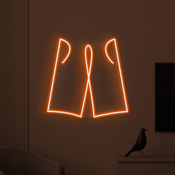 Shorts Neon Sign, Shorts LED Light, Garments Shop Wall Decor, Beach Wall Art, Brand Shop Neon Light, Custom Neon Sign, Boys Room Decor