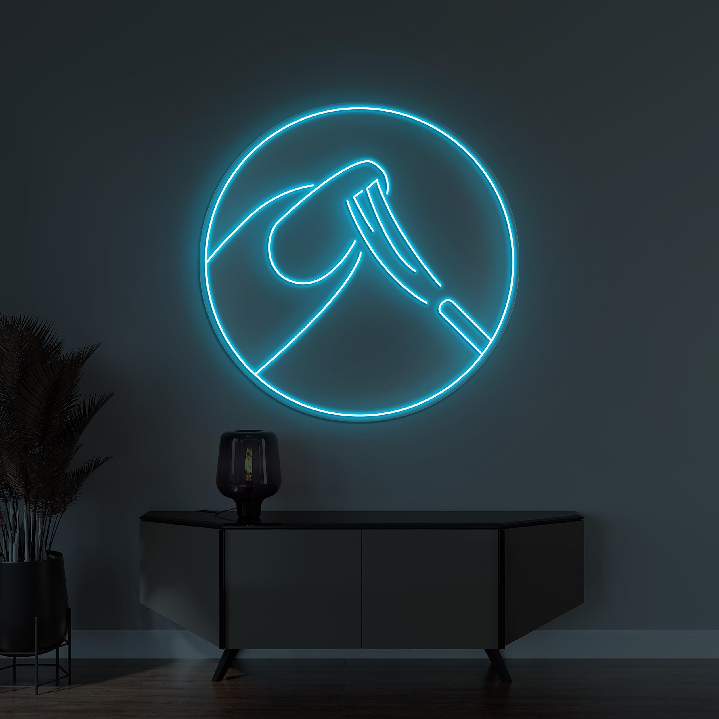 Nail Polish Neon Sign, Nail Polish LED Light, Nail Salon Neon Decor, Beauty Parlour Wall Decor, Custom Neon Sign, Nail Hand Wall Decor, Gift