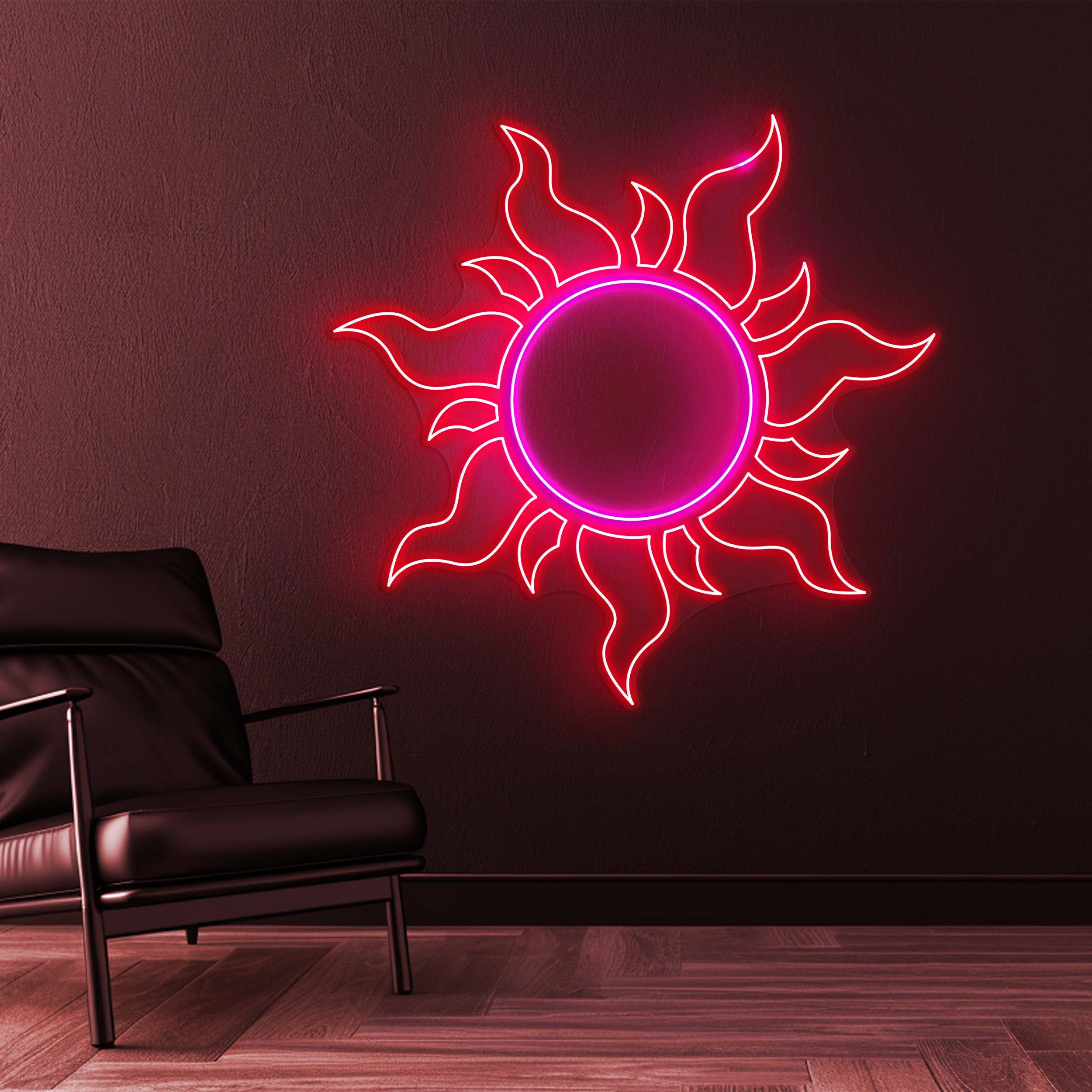 Sun Neon Sign, Sun Neon Light, Sun Neon Wall Art, LED Sun Sign, Kids Room Decor, Birthday Party, Nursery Wall Art, Boy/Girl Room Decor, Gift