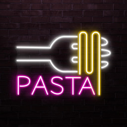 Pasta Neon Sign, Pasta LED Light, Fork Wall Decor, Ramen Wall Art, Asian Restaurant Neon Light, Kitchen Wall Light, Ramen Shop Wall Decor