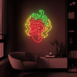Chili Pepper Neon Sign, Pepper with Sunglasses LED Sign, Spicy Sensation Wall Decor, Mexican Pepper Sign, Spicy Food Store Art, Cool Chili