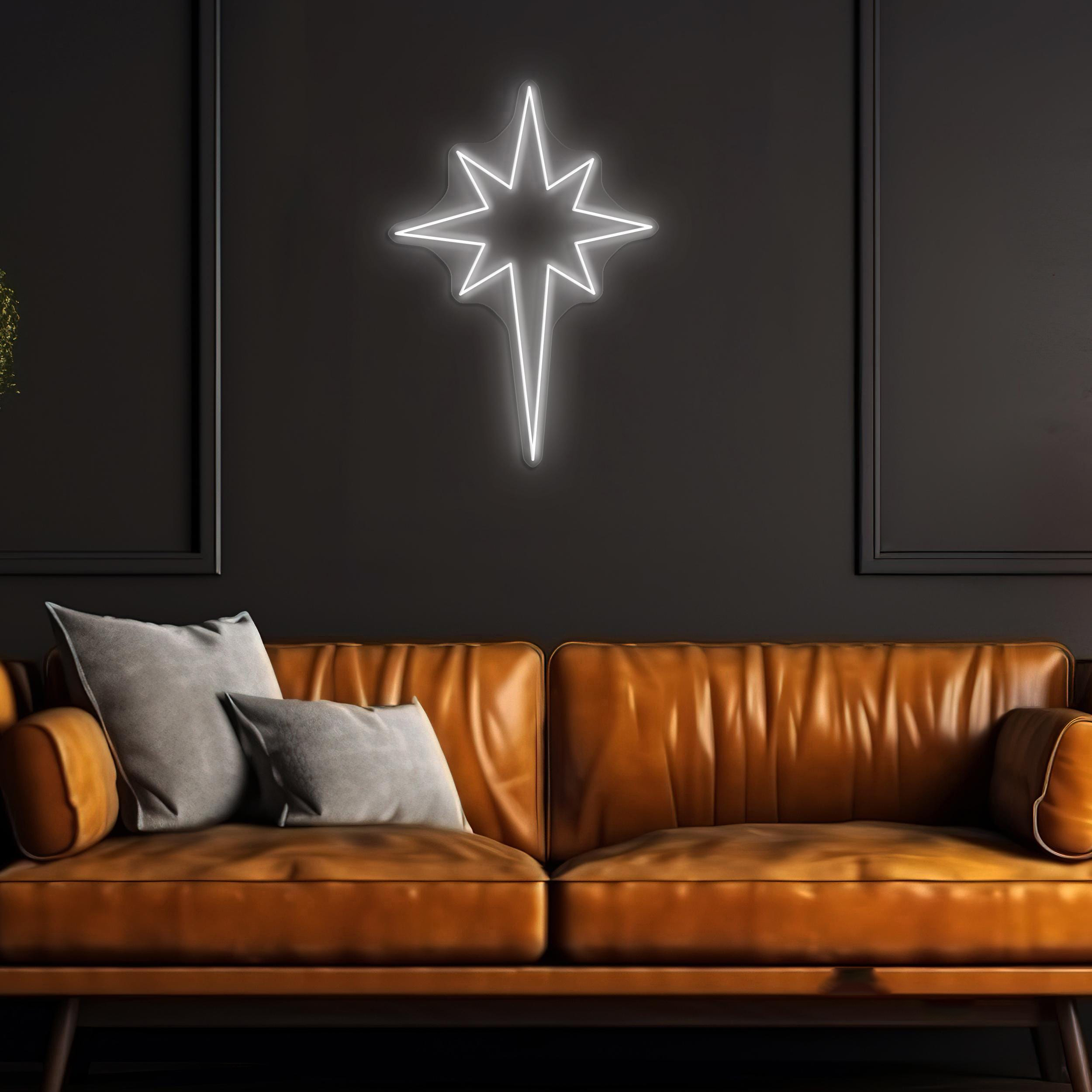 Star Neon Sign, Star LED Light, Bedroom Wall Decor, Star Neon Art, Home Wall Decor, Kids Room Neon Light, Cafe, Bar Led Light, Gift Idea