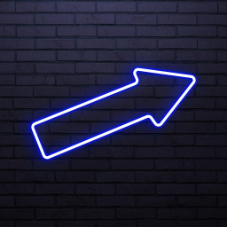Arrow Neon Sign, Arrow LED Light, Directional Wall Decor, Airport Wall Art, Road Neon Light, Office Neon Decor, Up and Right Arrow Sign