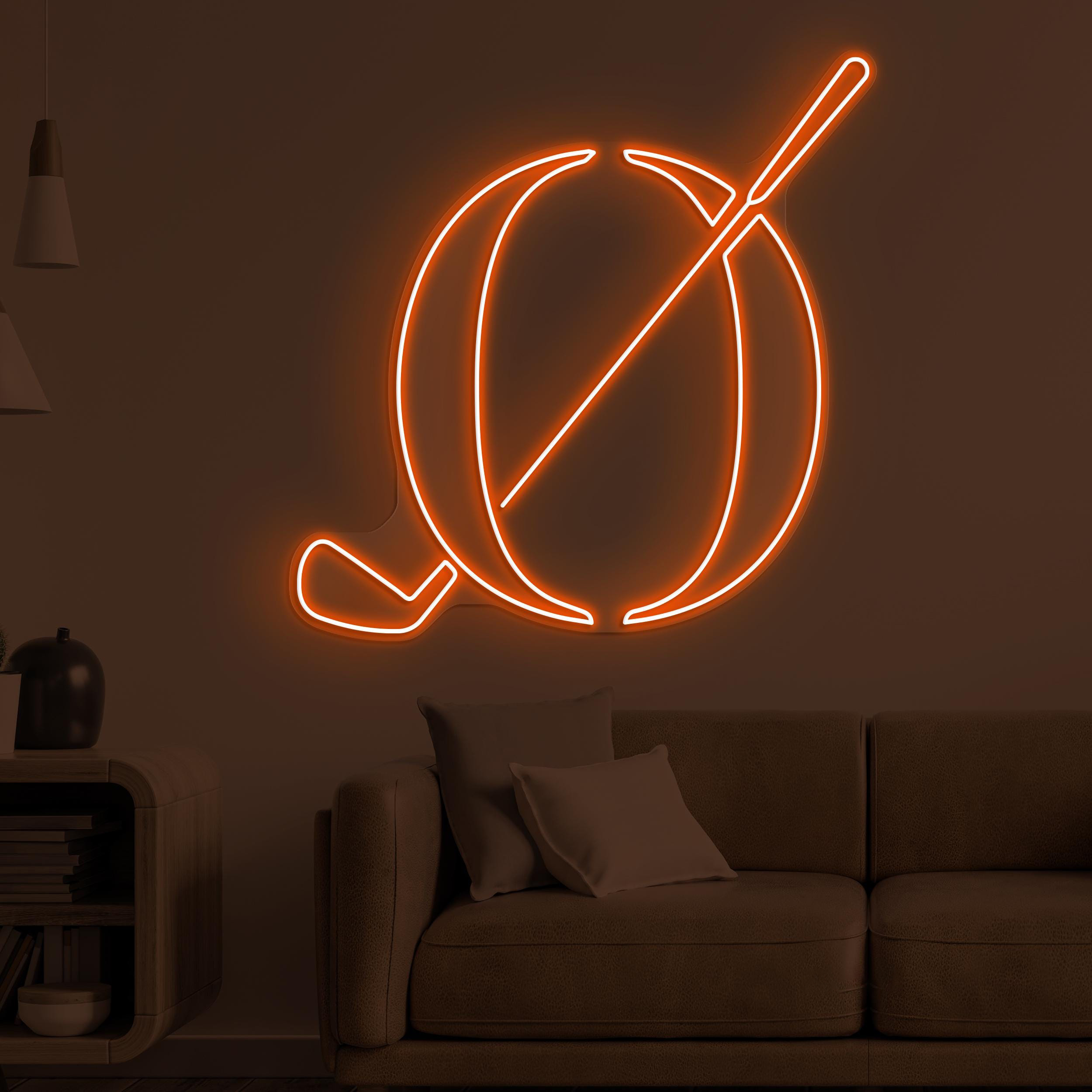 Golf Neon Sign, Golf LED Light, Golf Symbol Wall Art, Sports Shop Wall Decor, Cafe and Bar Wall Art, Party Neon Light, Golf Club Led Sign