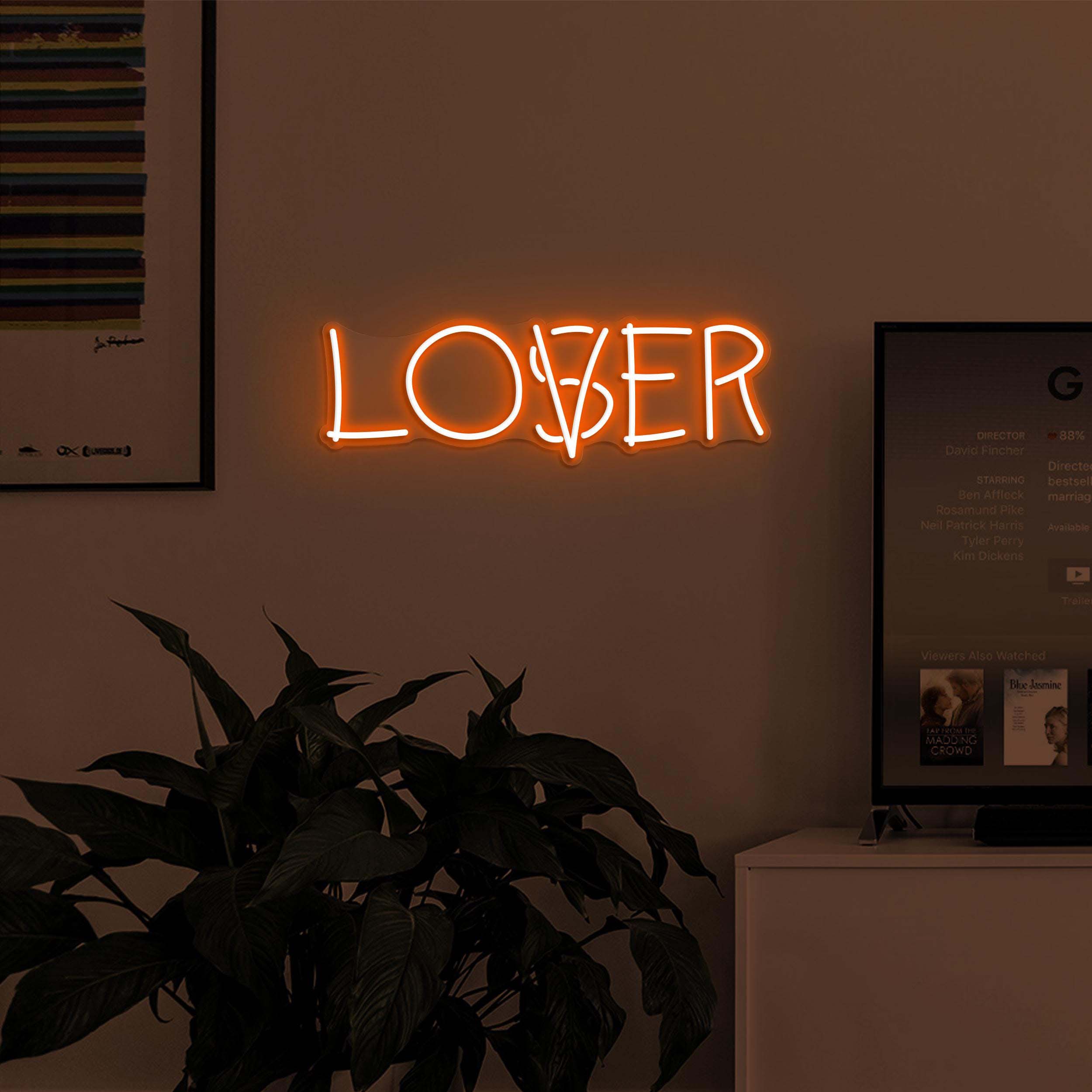 Loser Neon Sign, Lover LED Light, Gamer Wall Decor, Lover Wall Art, Personalized Neon Sign, Office Wall Light, Motivational Neon Light, Gift