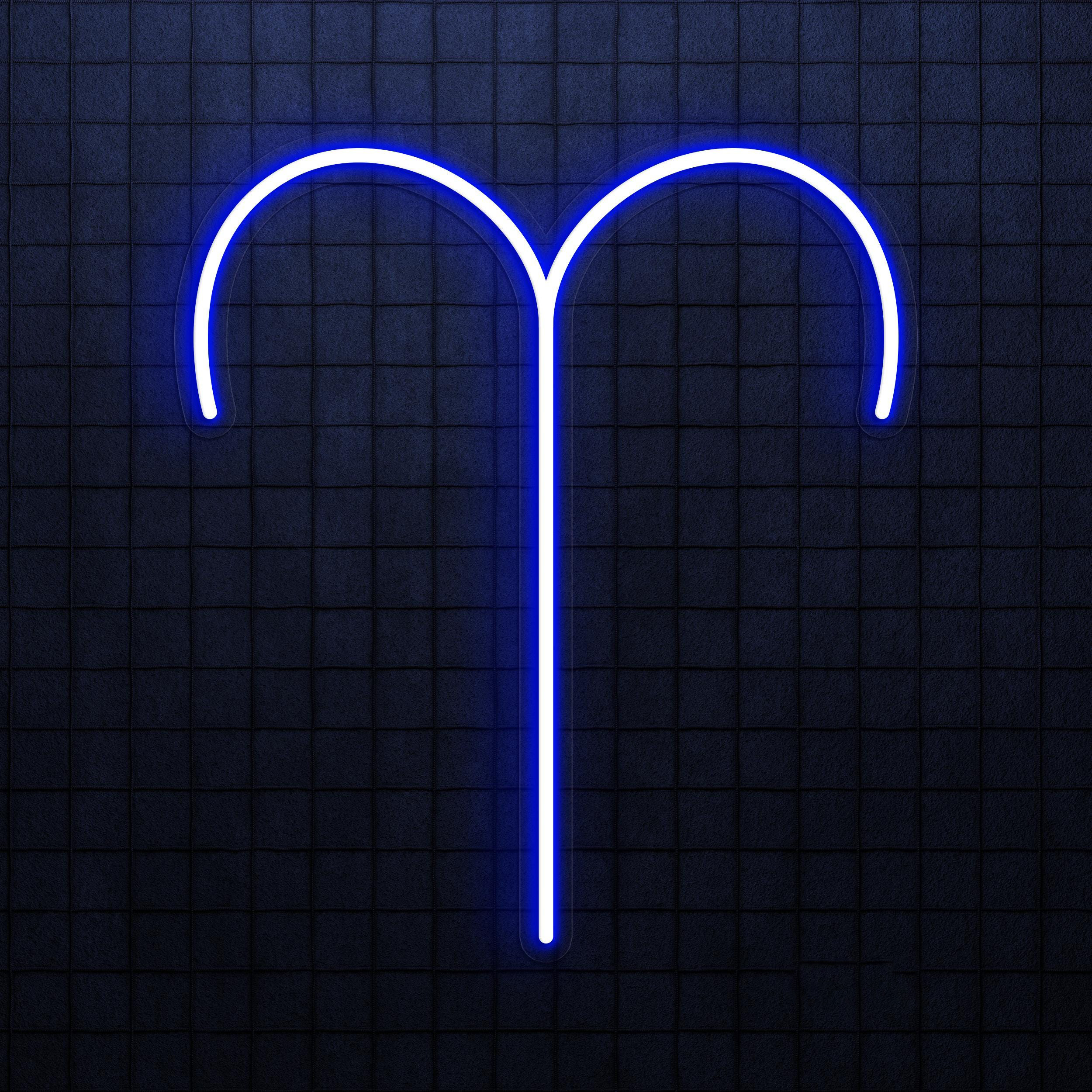 Aries Neon Sign, Aries LED Light, Aries Symbol Wall Decor, Custom Neon Sign, Home Wall Art, Horoscope Sign for Bar & Studio Wall Decor, Gift