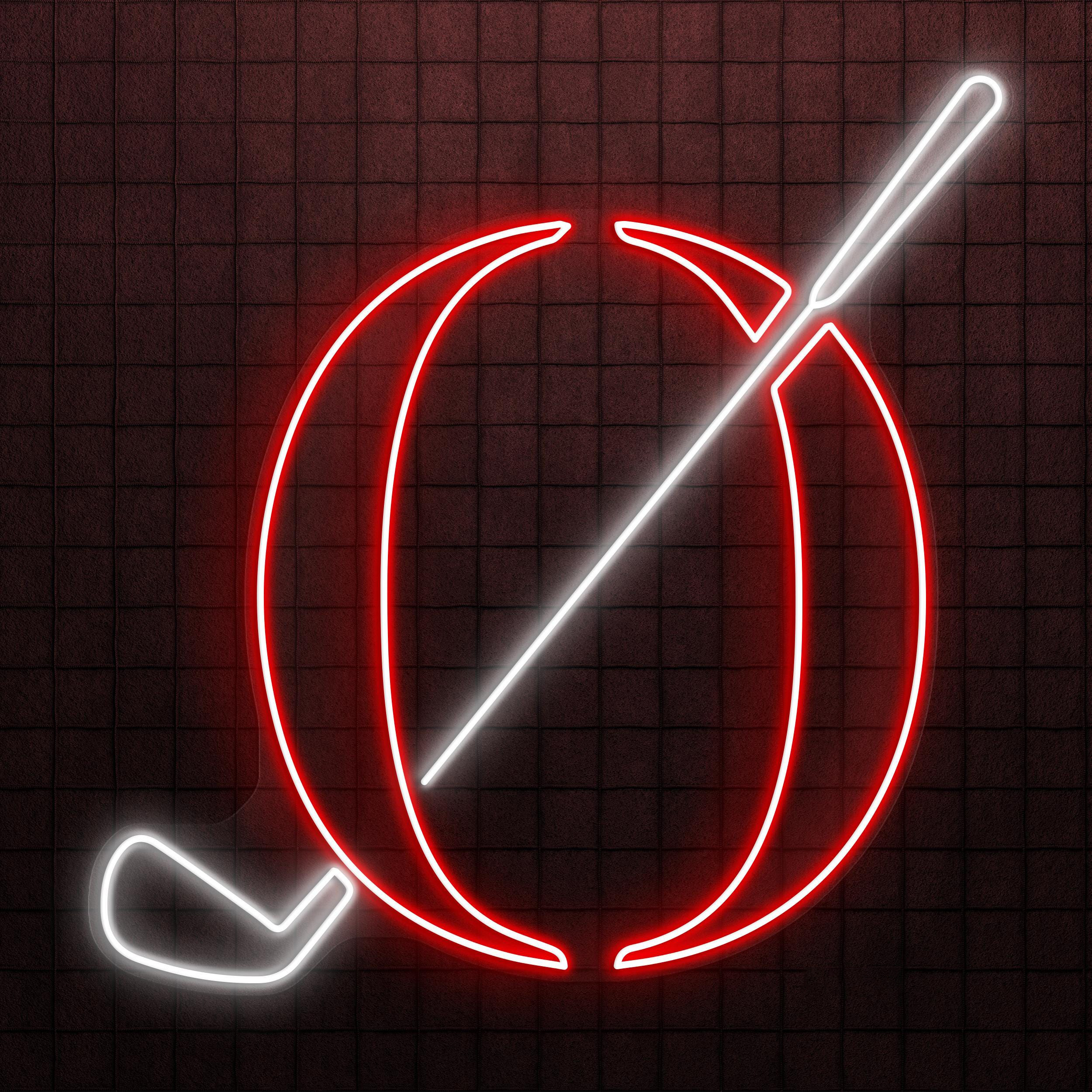 Golf Neon Sign, Golf LED Light, Golf Symbol Wall Art, Sports Shop Wall Decor, Cafe and Bar Wall Art, Party Neon Light, Golf Club Led Sign