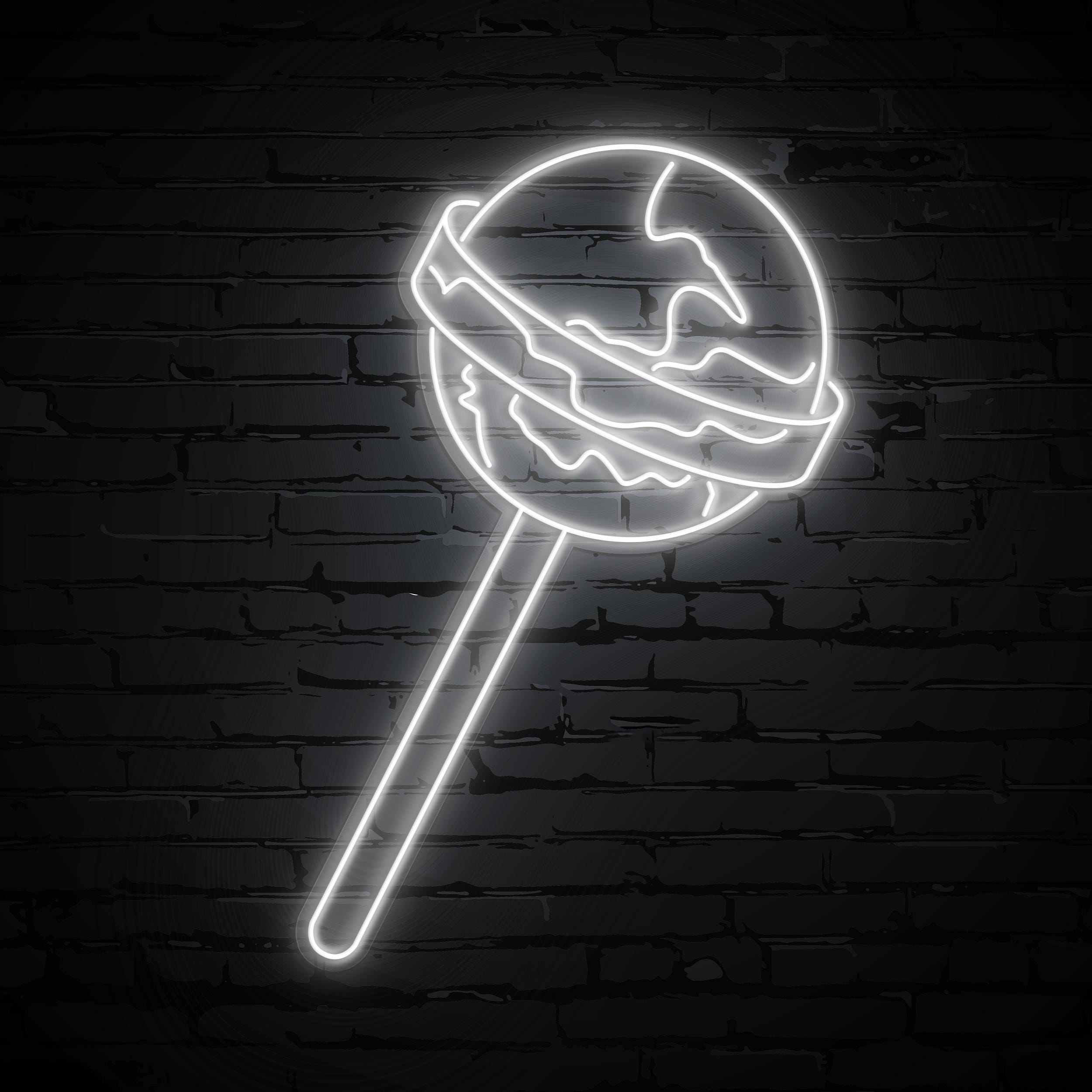 Candy Planet Neon Sign, Lollipop Neon Light, Candy Shop Decor, Planet Neon Sign, Kids' Room decor, Lollipop Wall Decor, Party decor, Gift