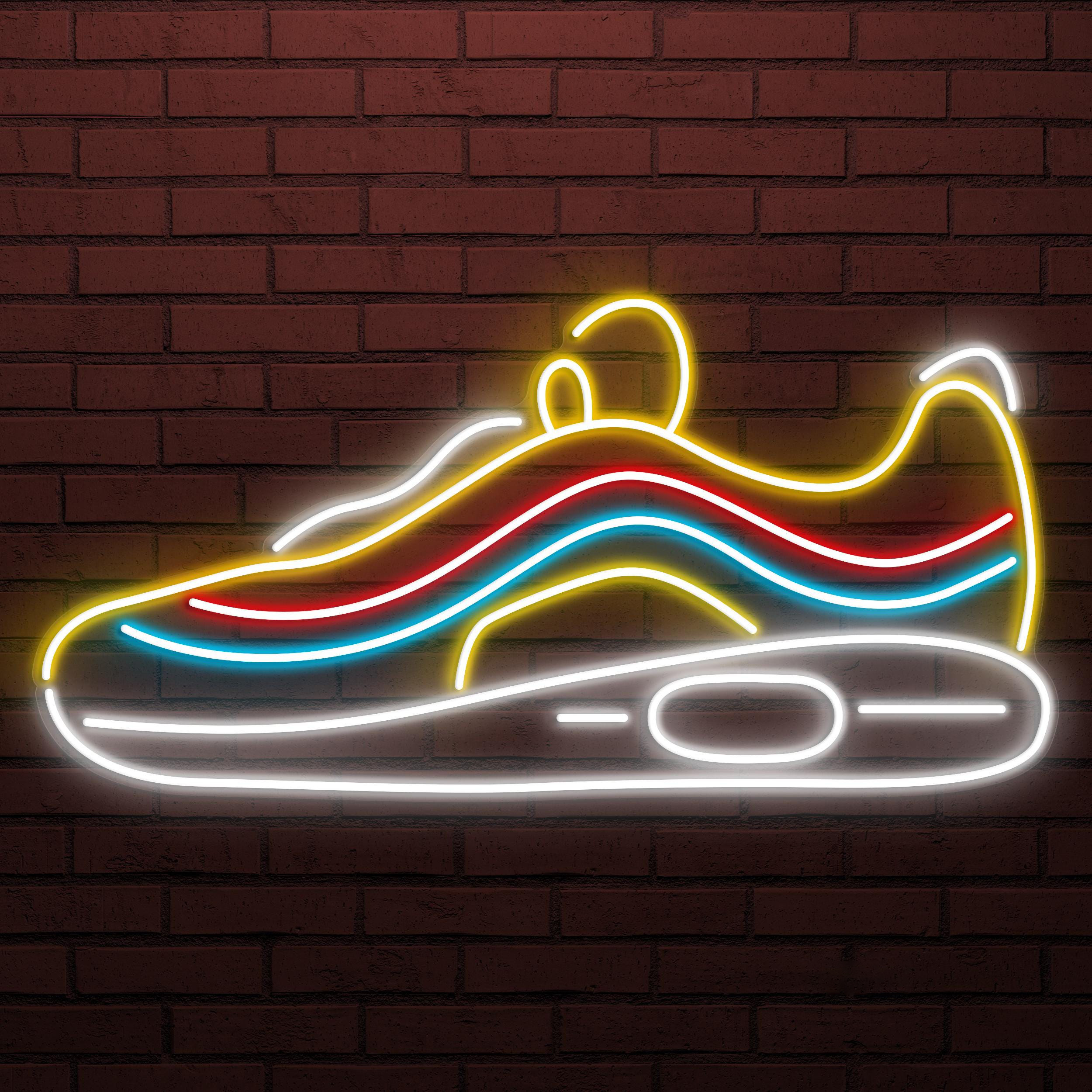 Sneakers Neon Sign, Sneakers LED Light,  Shoe Wall Decor, Sneakers Shop Decor, Sports Shoe Decor, Sports Lover Gift, Business Logo Sign