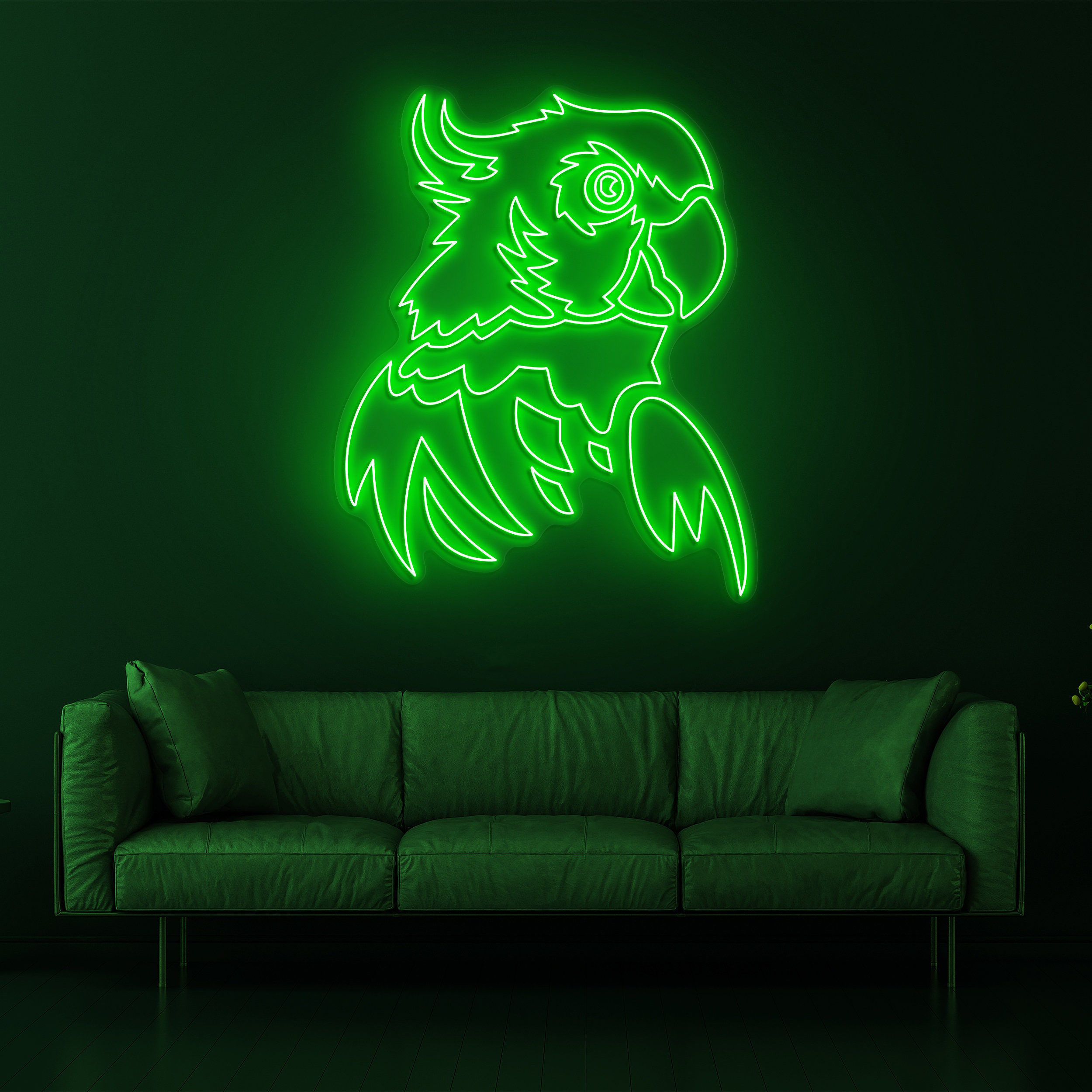 Parrot Neon Sign, Parrot LED Wall Light, Macaw Bird Neon Art, Parrot Decor, Neon Light for Bird Lovers, Gifts for Parrot Lovers, Home Decor