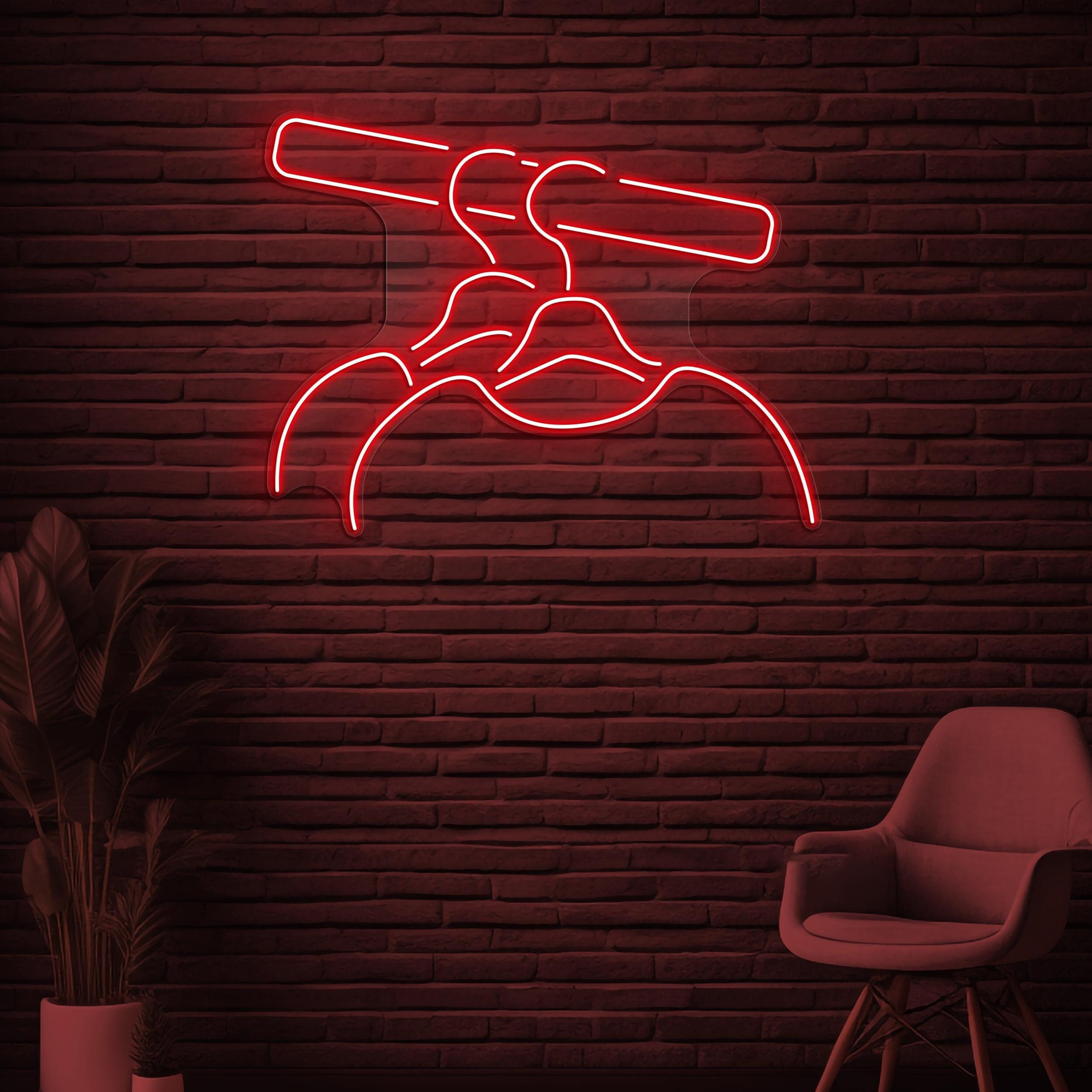 Hanger Neon Sign, Hanger LED Light, Cloth Hanger Wall Decor, Home Wall Art, Brand Shop Wall Decor, Cloth Shop Neon Art, Boutique Neon Sign