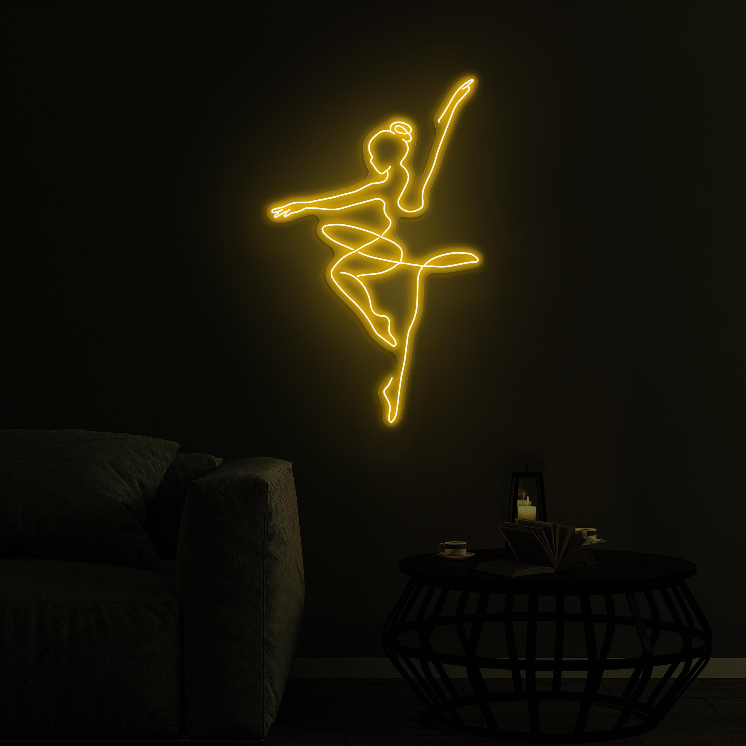 Girl Dance Neon Sign, Ballet Dance Girl Light, Girl Dance LED Art, Dance Studio Decor, Dancer Neon Sign, Home Wall Decor, Dance Lover Sign