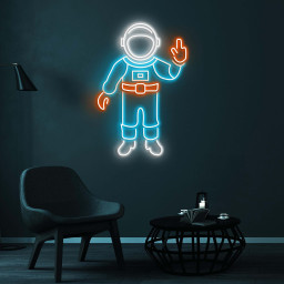 Astronaut Neon Sign, Astronaut LED Light, Space Wall Art, Astronaut Neon Light, Space Man Neon Sign, Game Room Wall Art, Kids Room Decor