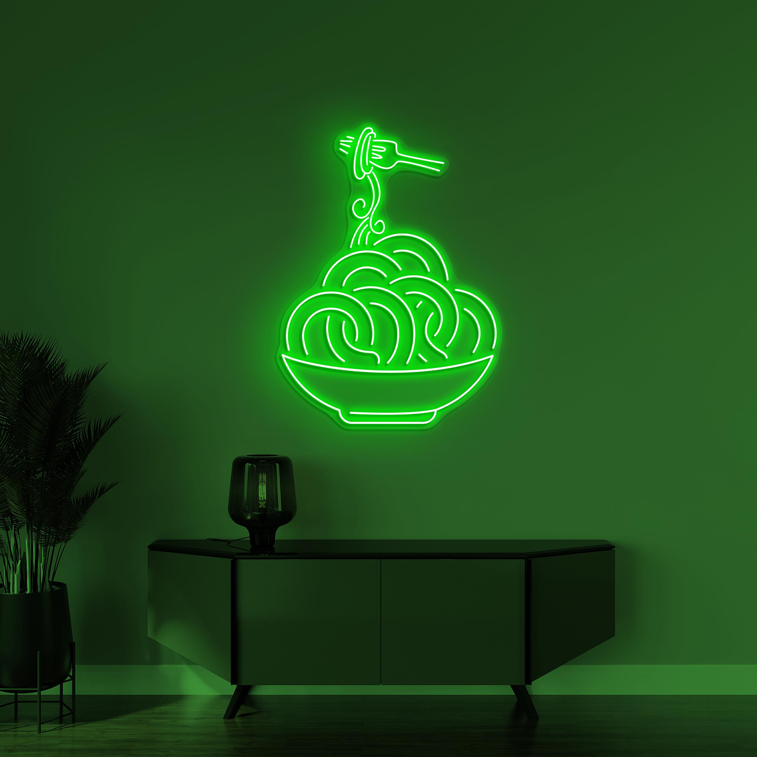 Noodles Neon Sign, Noodles LED Light, Noodles Bowl Wall Decor, Kitchen Wall Light, Pasta Neon Sign, Ramen Shop Decor, Asian Restaurant Sign