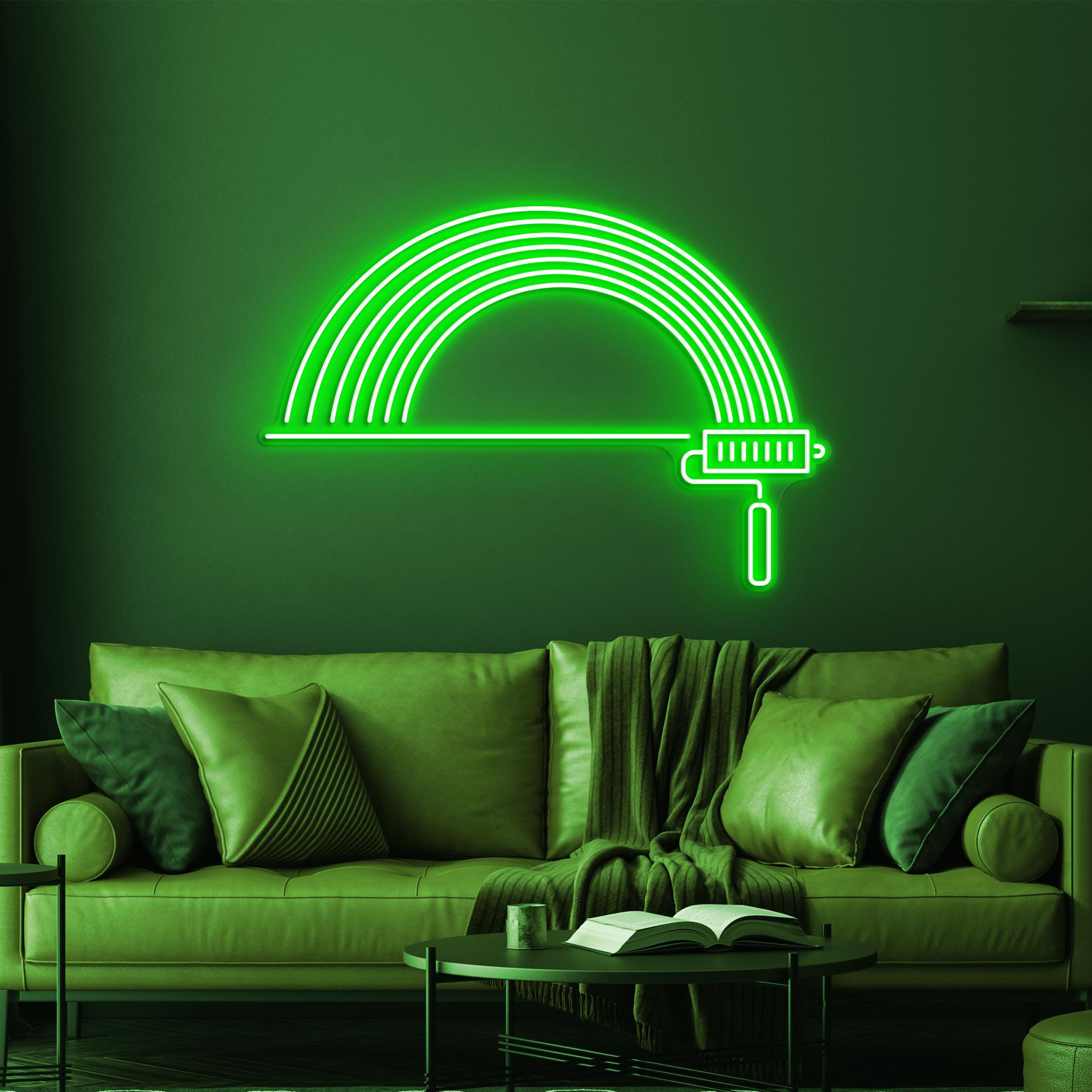 Rainbow Neon Sign, Rainbow LED Light, Rainbow led Wall Decor, Colorful Wall Decor, Kids Room Wall Art, Custom Neon Sign, Home Wall Decor