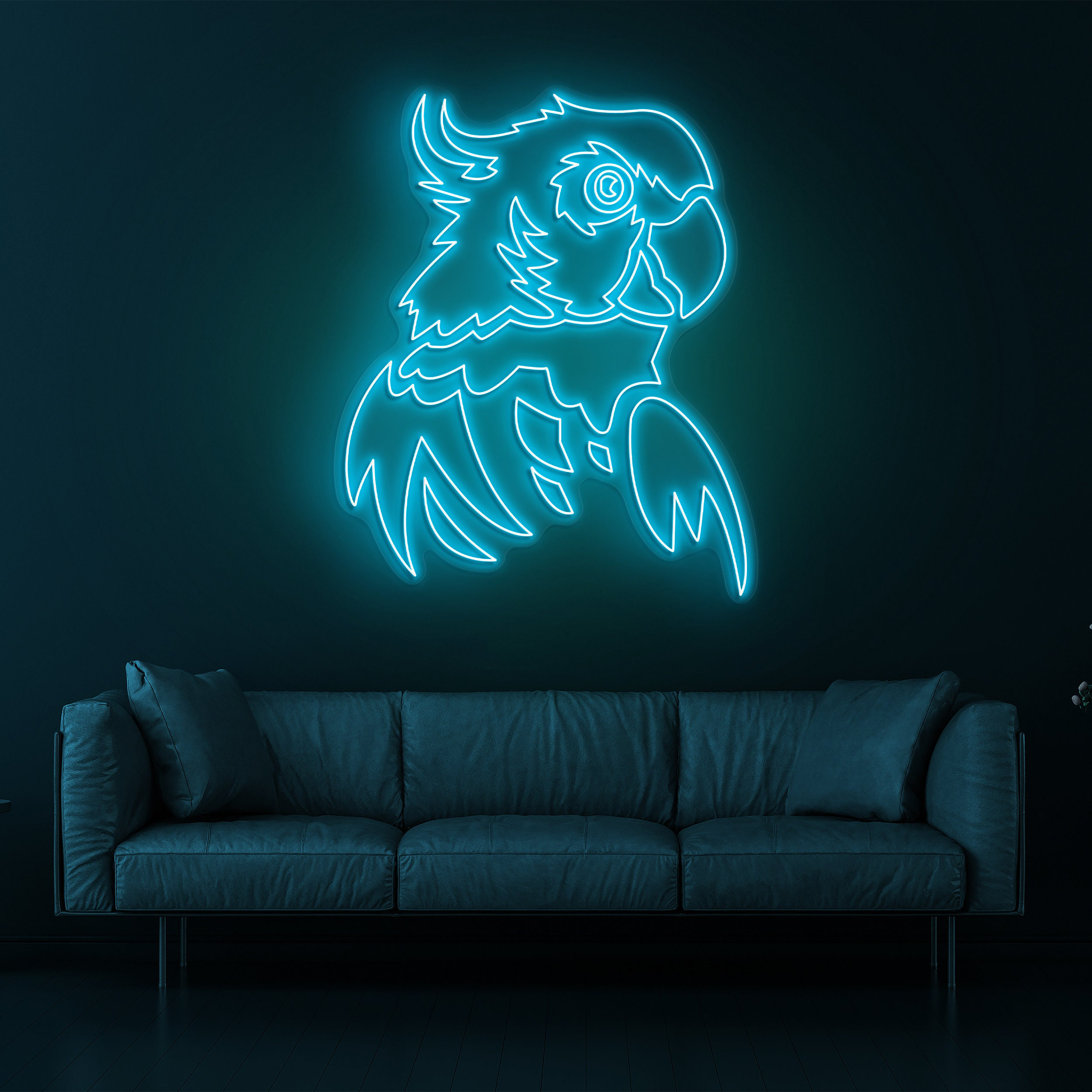 Parrot Neon Sign, Parrot LED Wall Light, Macaw Bird Neon Art, Parrot Decor, Neon Light for Bird Lovers, Gifts for Parrot Lovers, Home Decor
