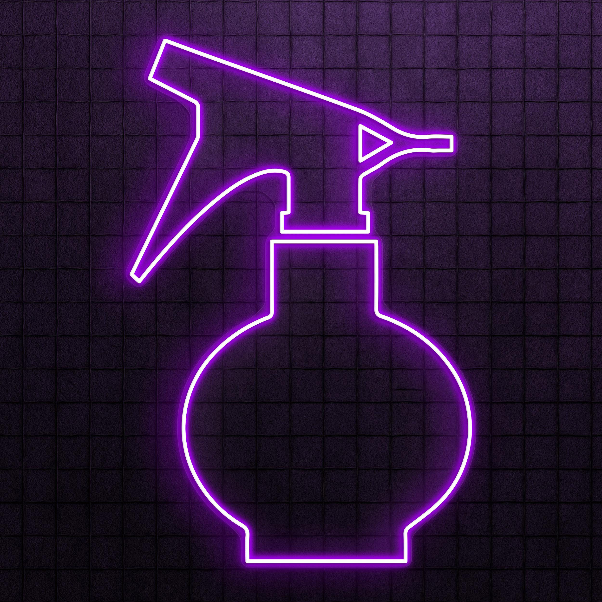 Spray Bottle Neon Sign, Spray Bottle LED Light, Spray Shower Bottle Wall Decor, Barber Shop Wall Art, Salon Spray Neon Art, Salon Neon Light
