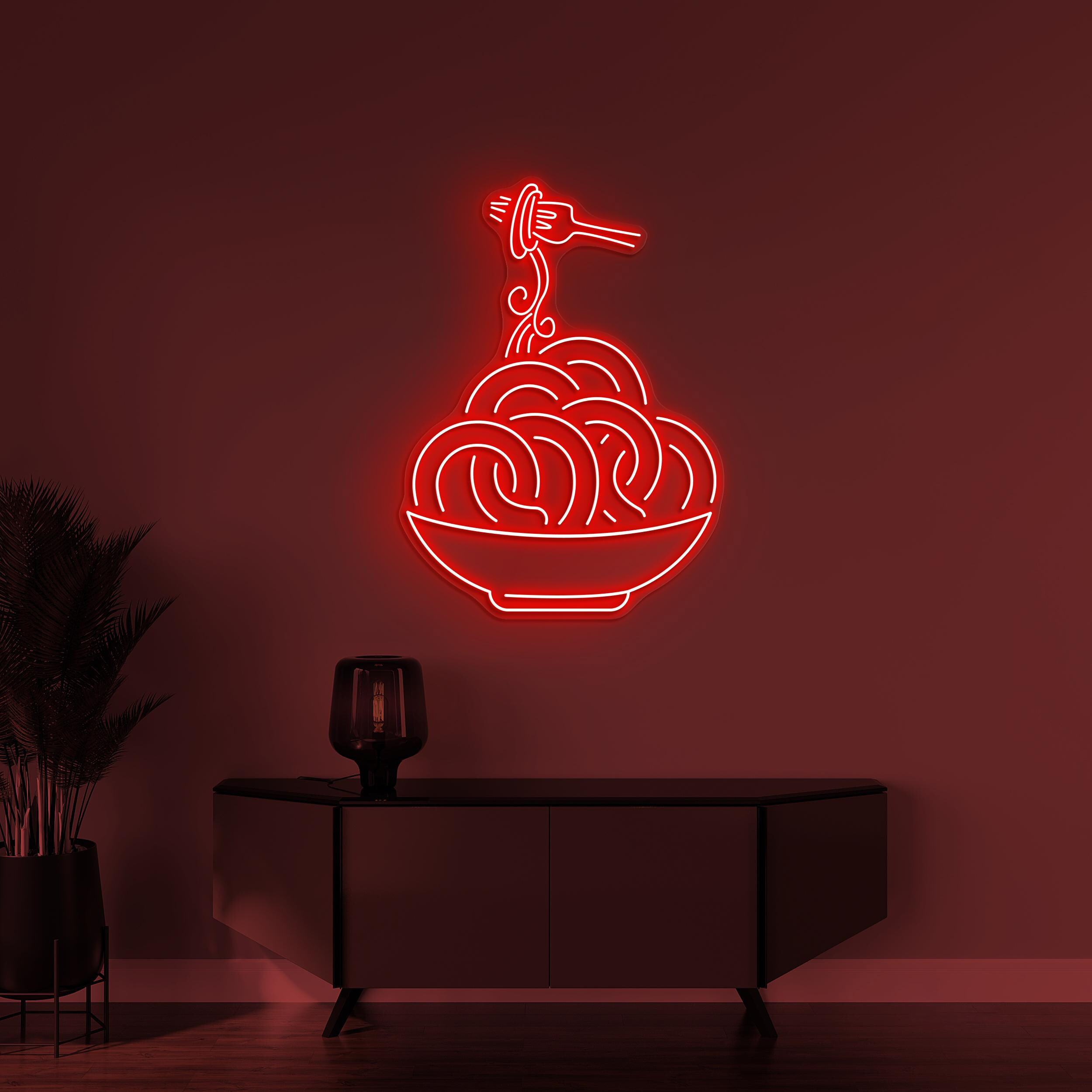 Noodles Neon Sign, Noodles LED Light, Noodles Bowl Wall Decor, Kitchen Wall Light, Pasta Neon Sign, Ramen Shop Decor, Asian Restaurant Sign
