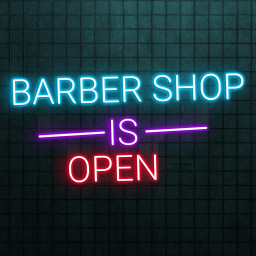 Barber Shop Is Open Neon Sign, Barber Shop Is Open LED Light, Barber Wall Decor, Hair Beauty Bar Sign, Haircut Neon Sign, Beauty Salon Art