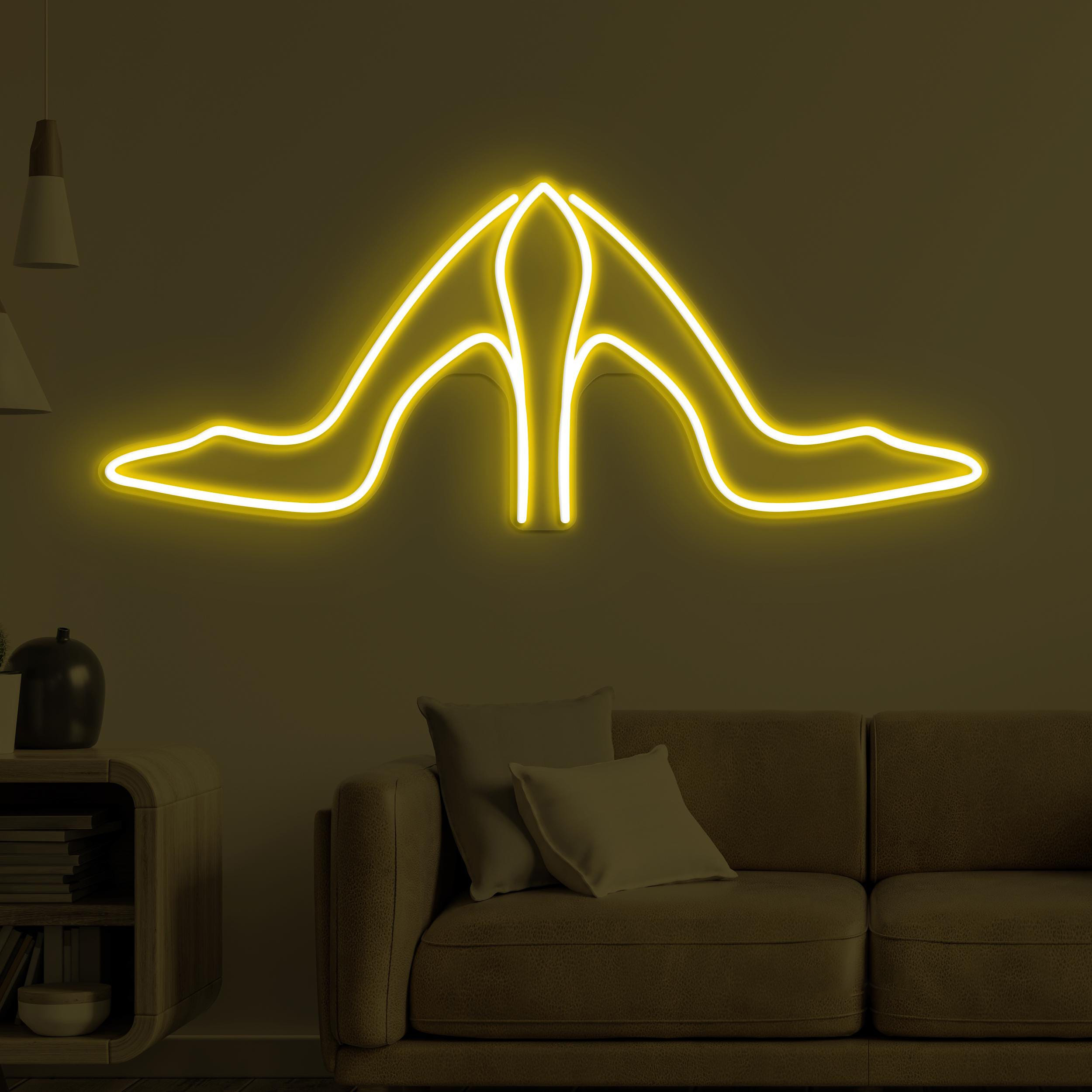 Heels Neon Sign, High Heels LED Light, Heels Shoes Wall Art, Shoes Shop Decor, Business Logo Light, Heel Decor, Party Girl Shoes, Gift idea