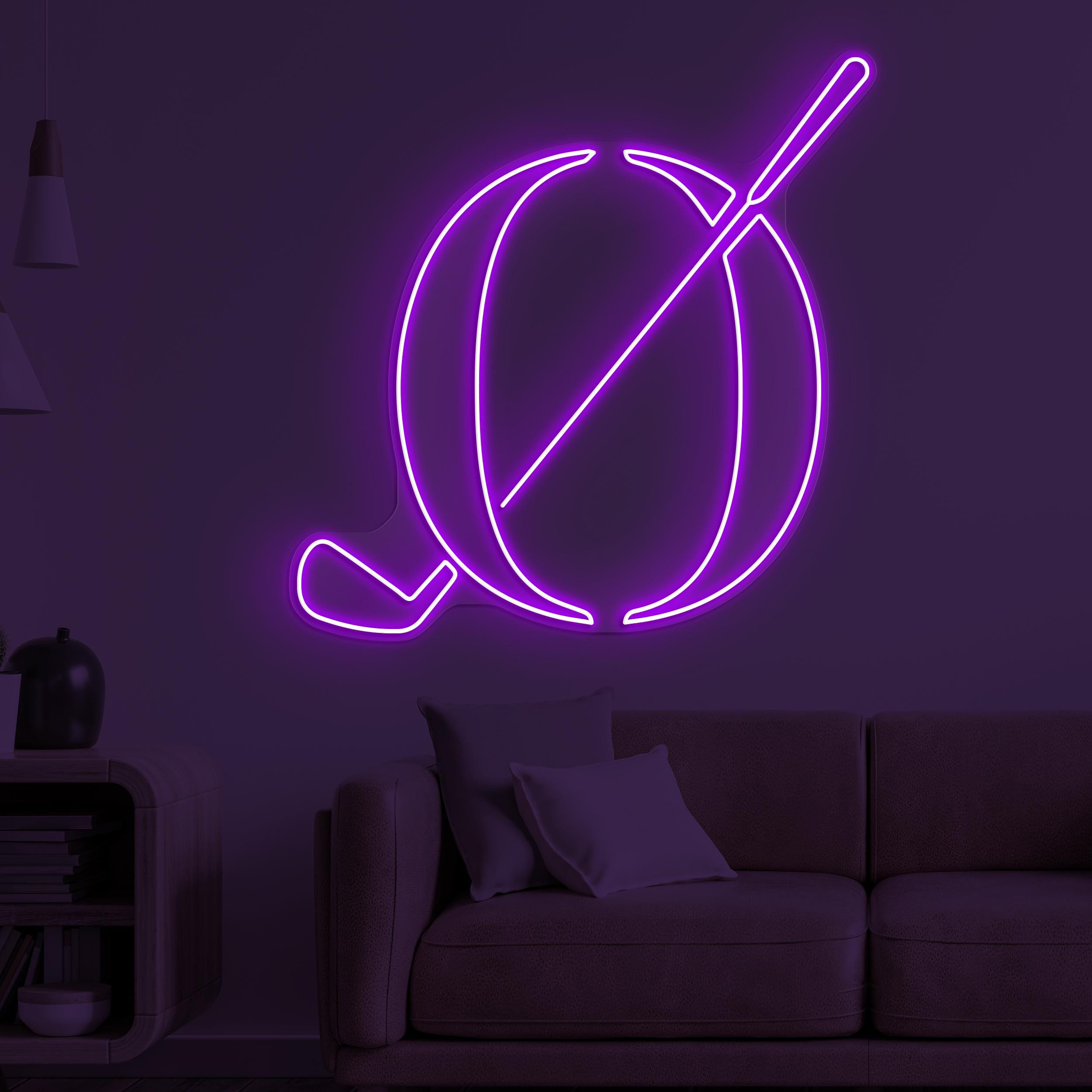 Golf Neon Sign, Golf LED Light, Golf Symbol Wall Art, Sports Shop Wall Decor, Cafe and Bar Wall Art, Party Neon Light, Golf Club Led Sign