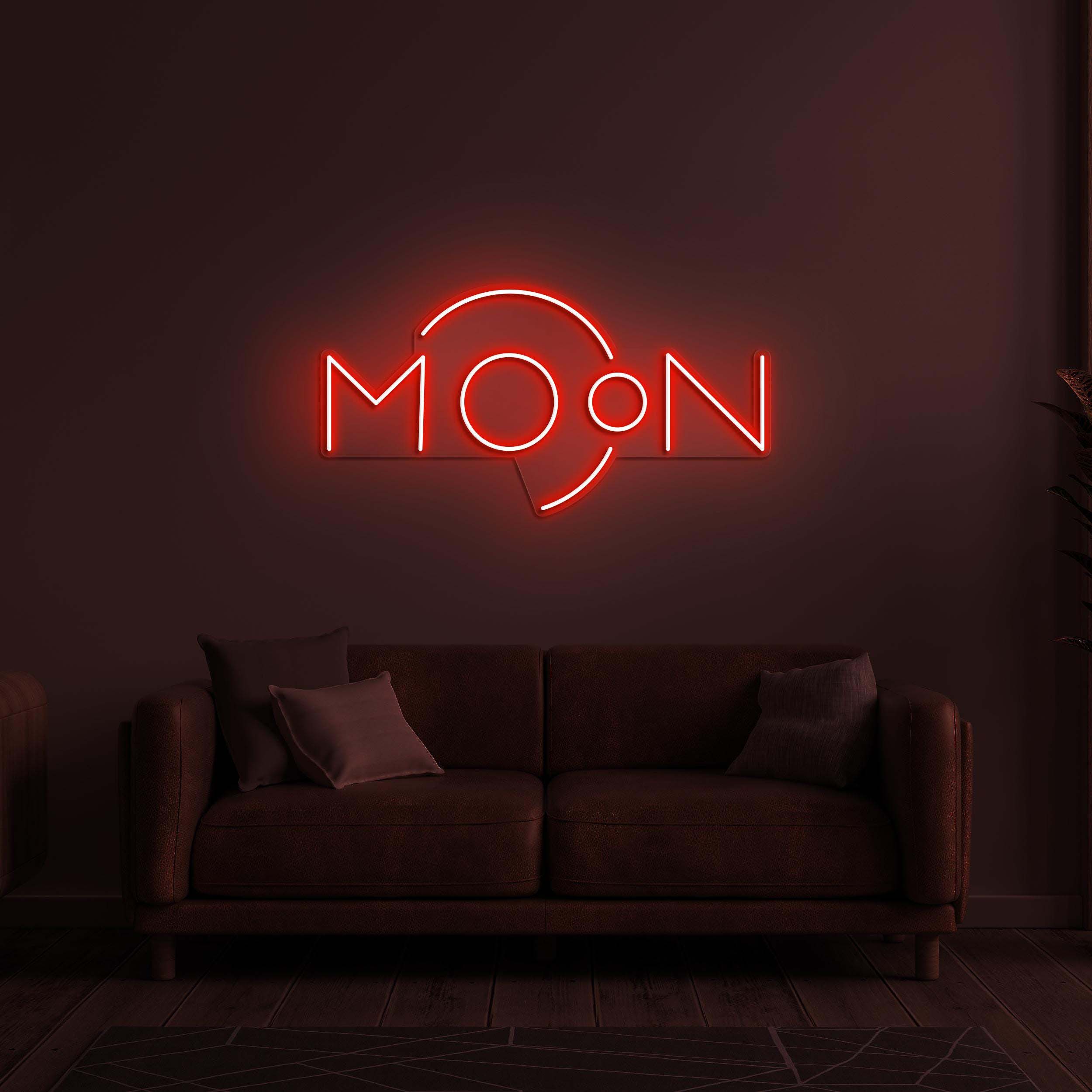 Moon Neon Sign, Moon LED Light, Crescent Moon Neon Art, Home Wall Decor, Custom Neon Sign, Led Wall Art, Nursery LED Neon Light, Gift idea