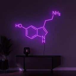 Molecular Formula Neon Sign, Formula Wall Decor, Molecular Formula Neon Light, Home Wall Art, Decor for School, Colleges & University, Gift