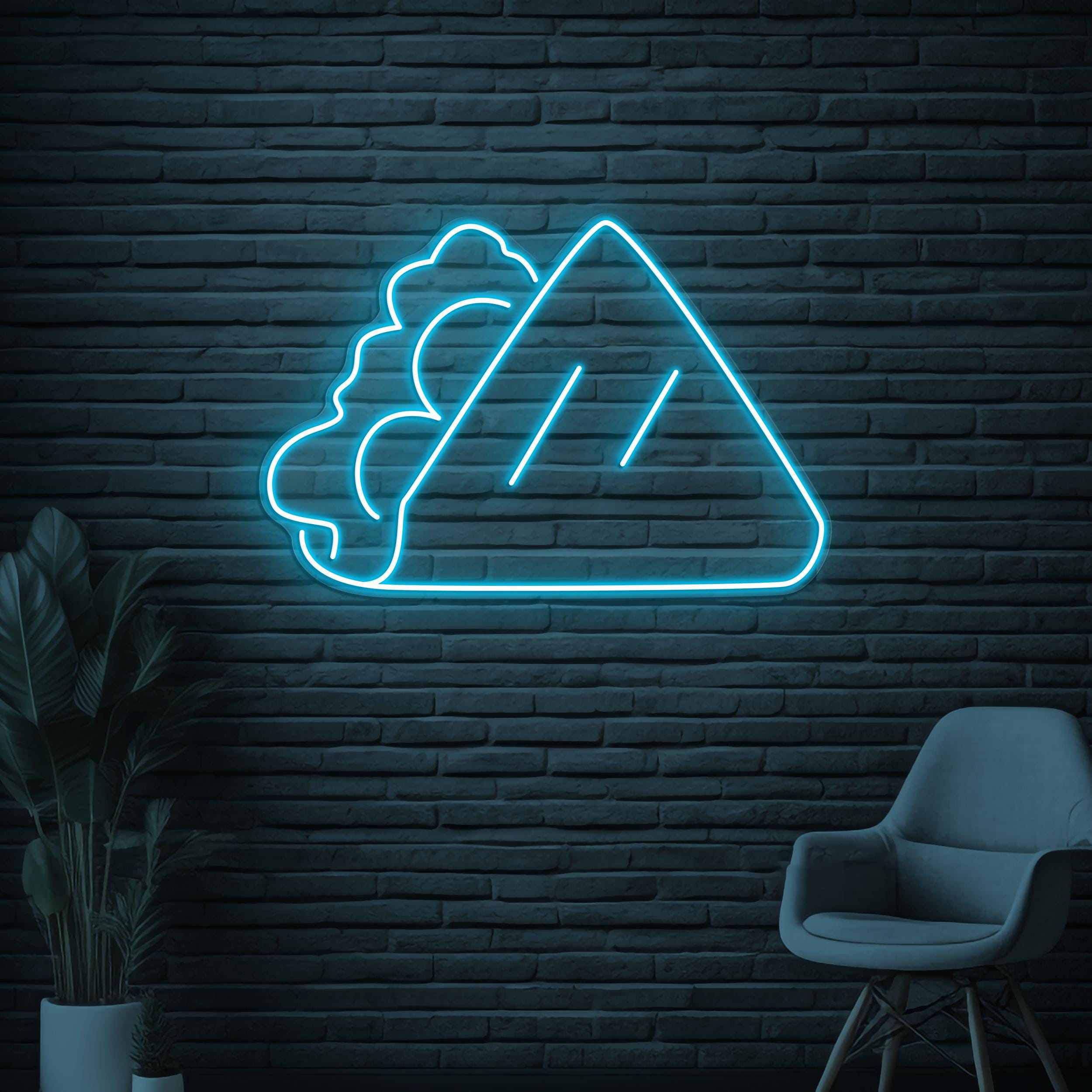 Tacos Sandwich Neon Sign, Tacos Sandwich LED Light, Kitchen Wall Decor, Cafe Neon Wall Art, Mexican Food Neon Art, Sandwich Lover's Sign