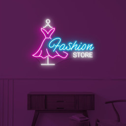 Fashion Store Neon Sign, Fashion Store LED Light, Boutique Wall Decor, Fashion Shop Wall Art, Custom Neon Sign Art, Girls Shop Wall Decor