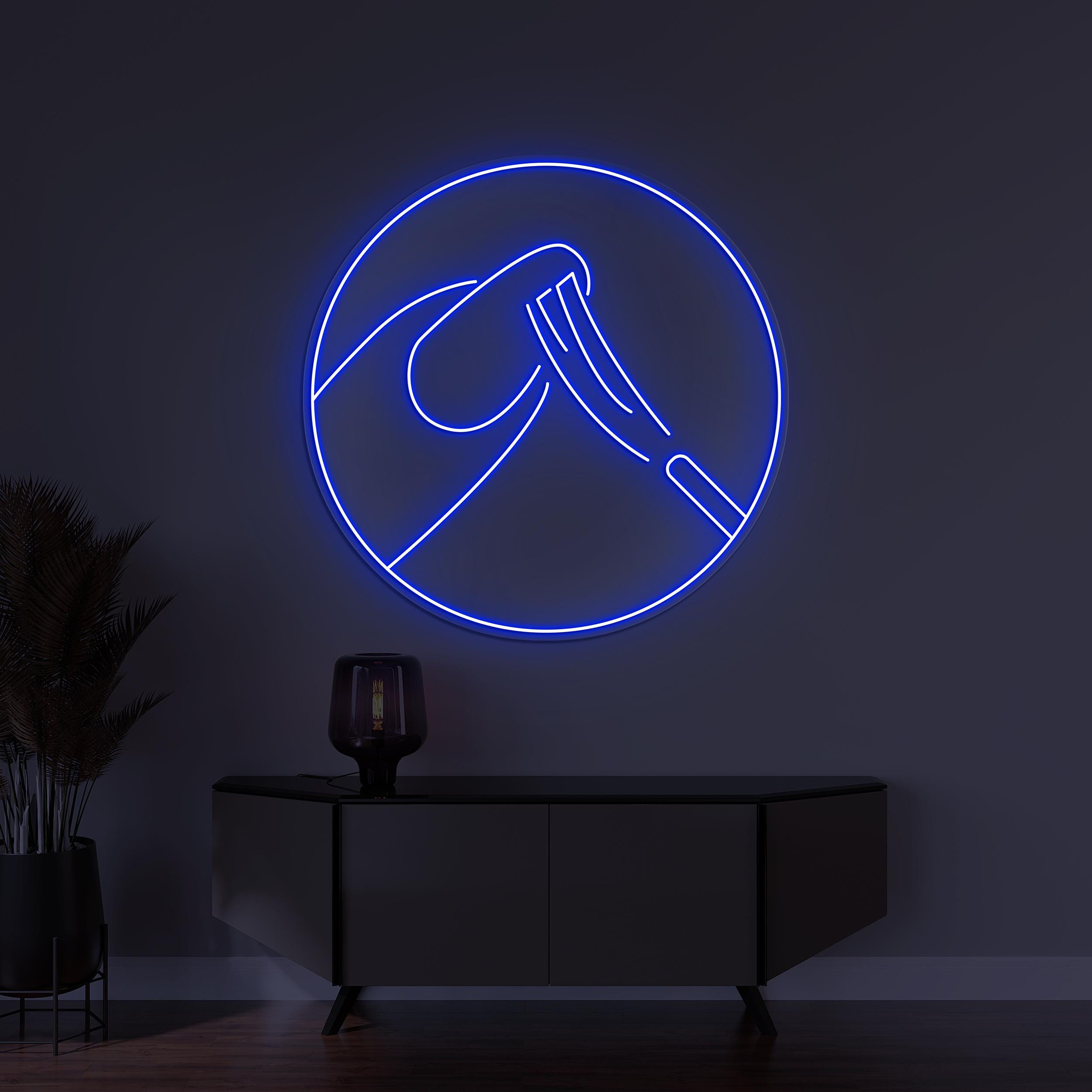 Nail Polish Neon Sign, Nail Polish LED Light, Nail Salon Neon Decor, Beauty Parlour Wall Decor, Custom Neon Sign, Nail Hand Wall Decor, Gift