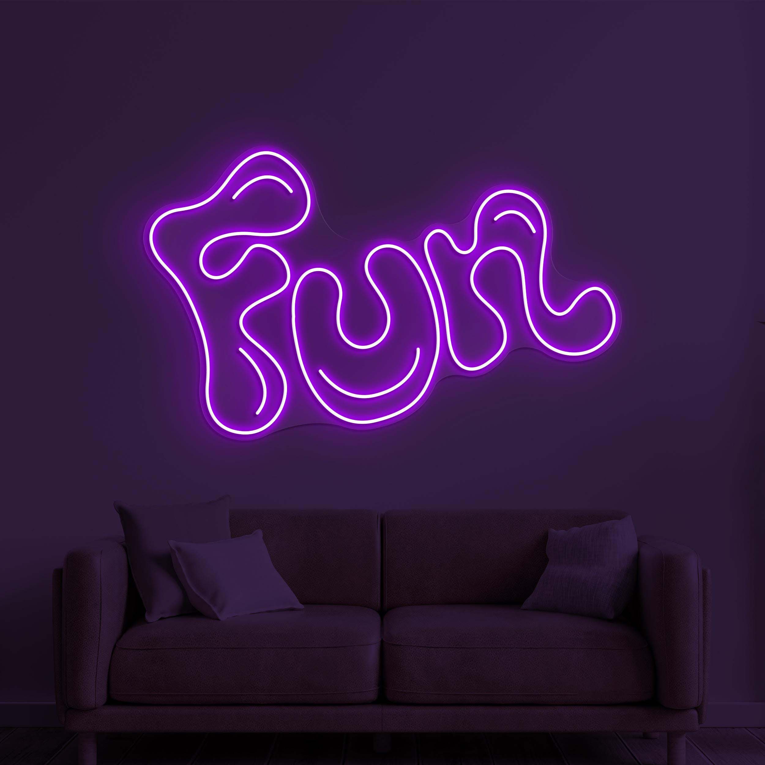 Fun Neon Sign, Fun LED Light, Party Wall Decor, Wedding Party Wall Art, Home, Room, Birthday & Party Decor, Personalized Fun Neon Sign, Gift